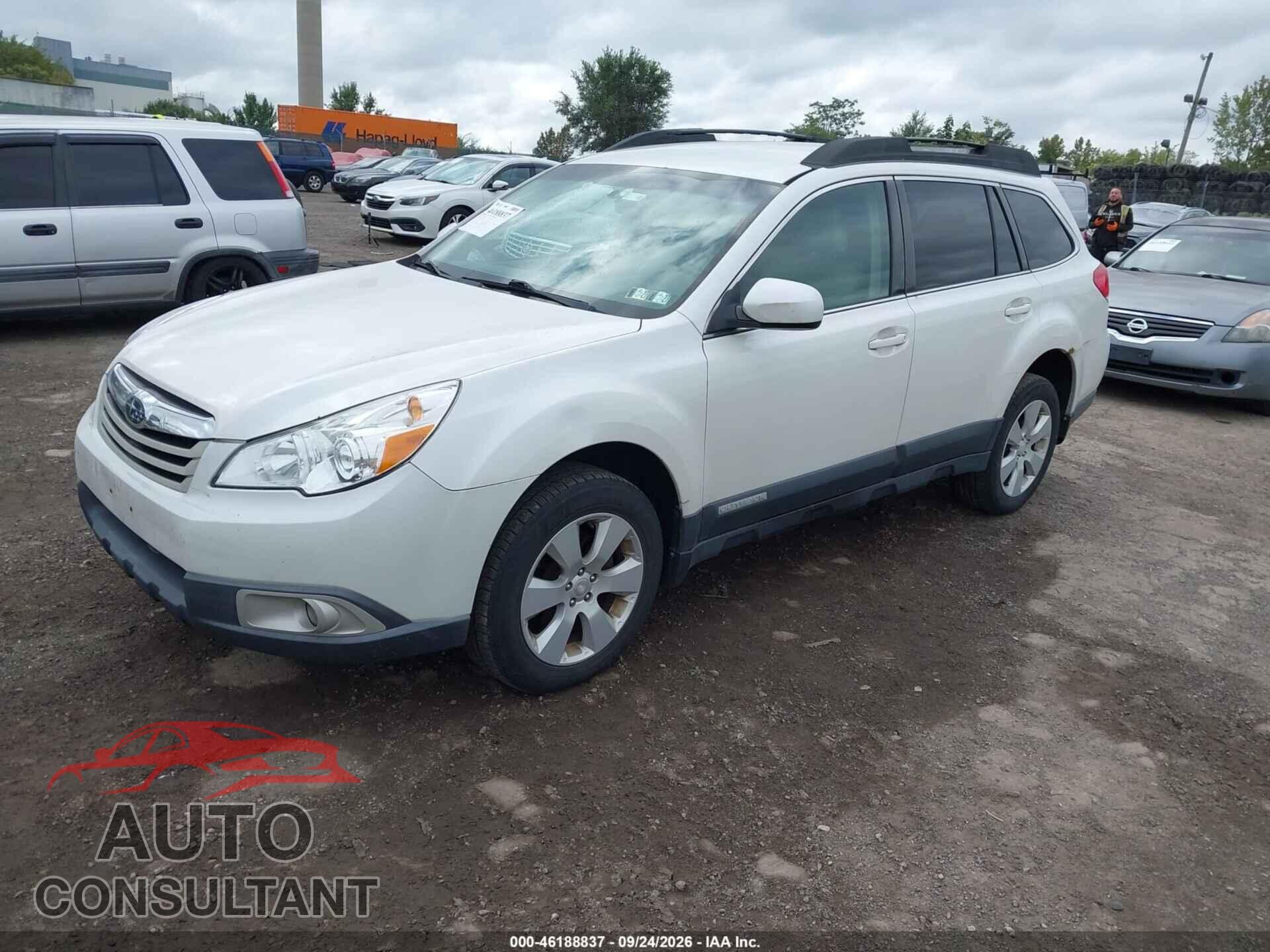 SUBARU OUTBACK 2011 - 4S4BRBCC2B3397692