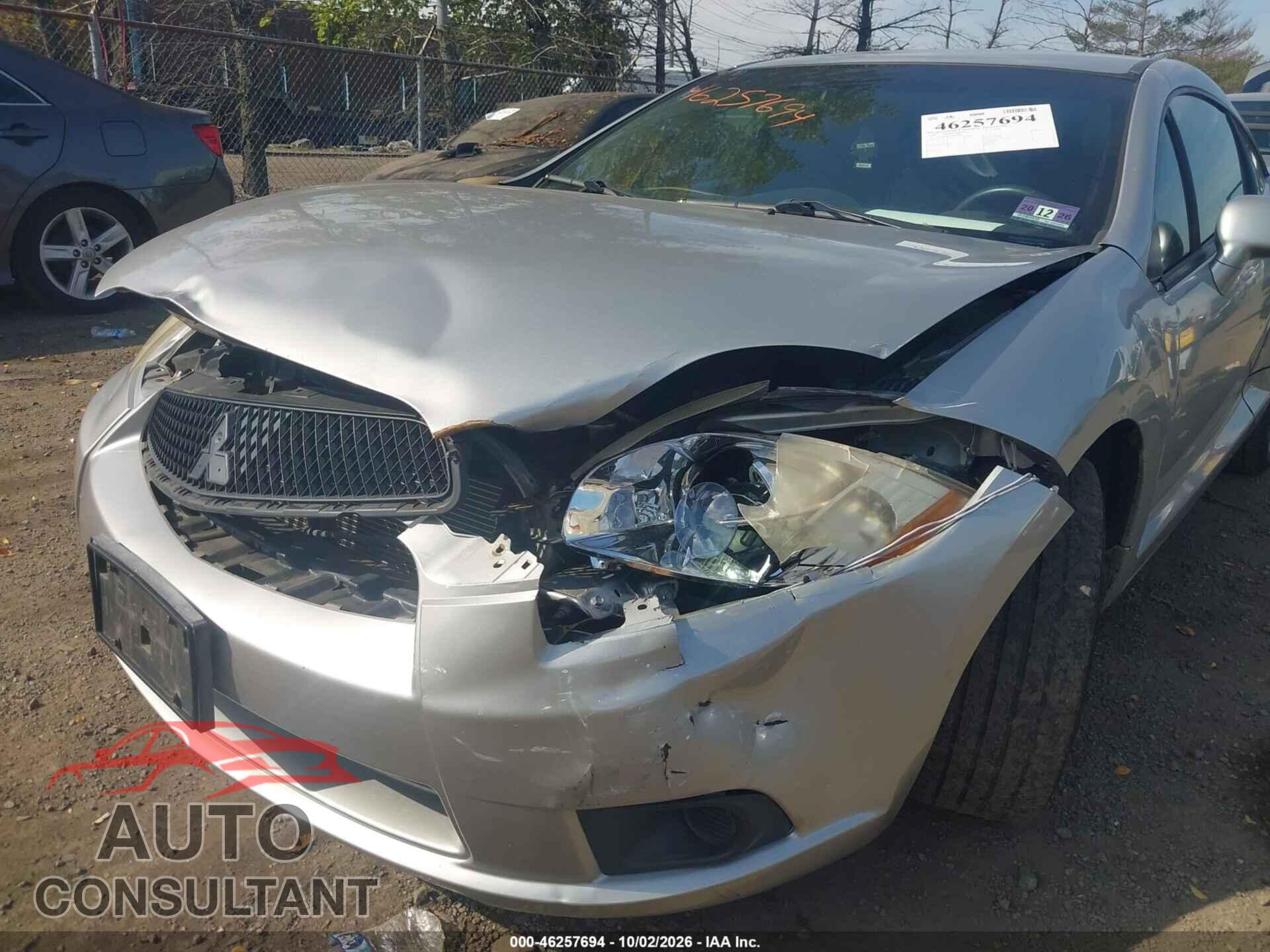 MITSUBISHI ECLIPSE 2009 - 4A3AK24F29E018800