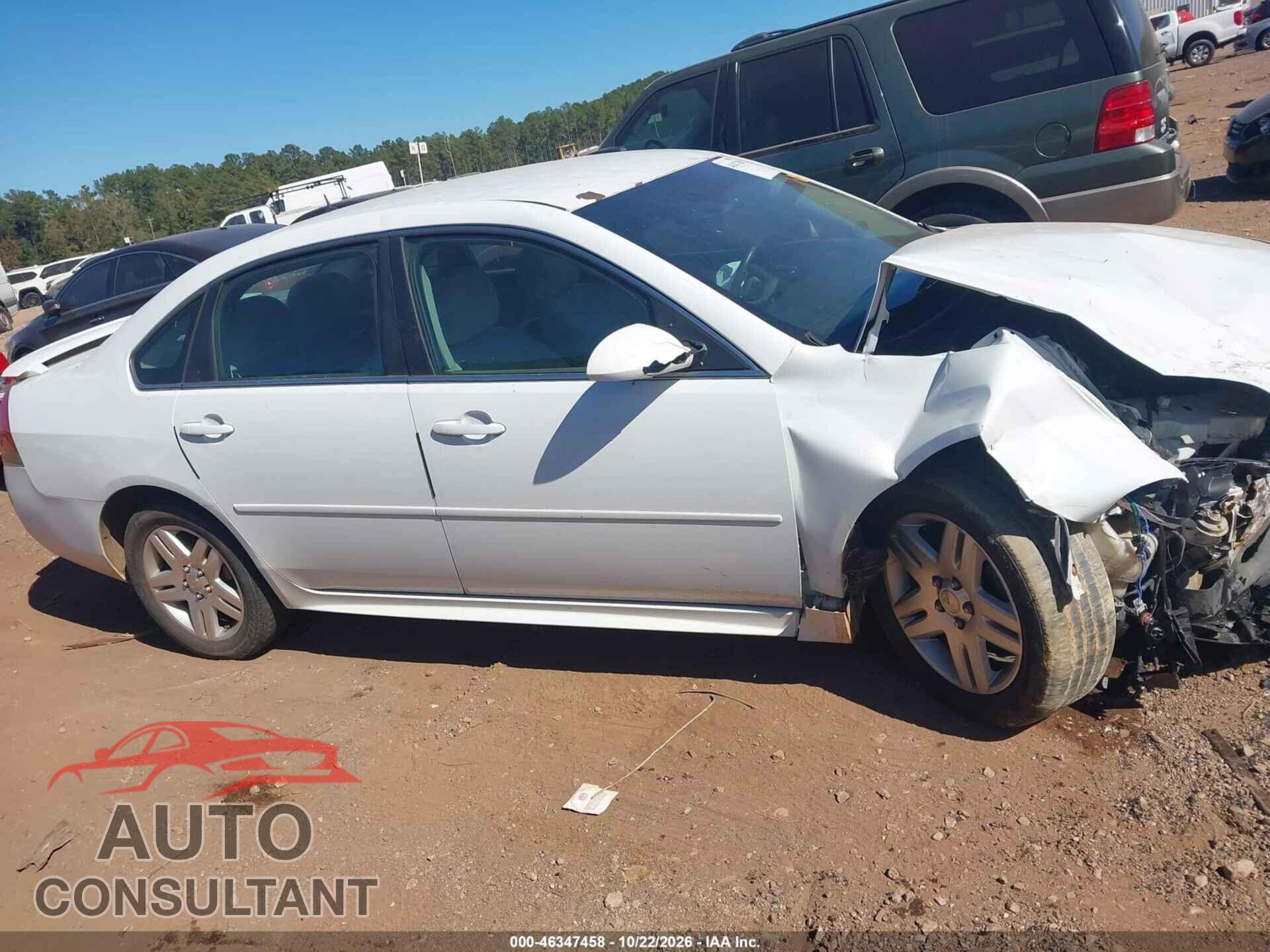 CHEVROLET IMPALA 2011 - 2G12G5EK8B1176887