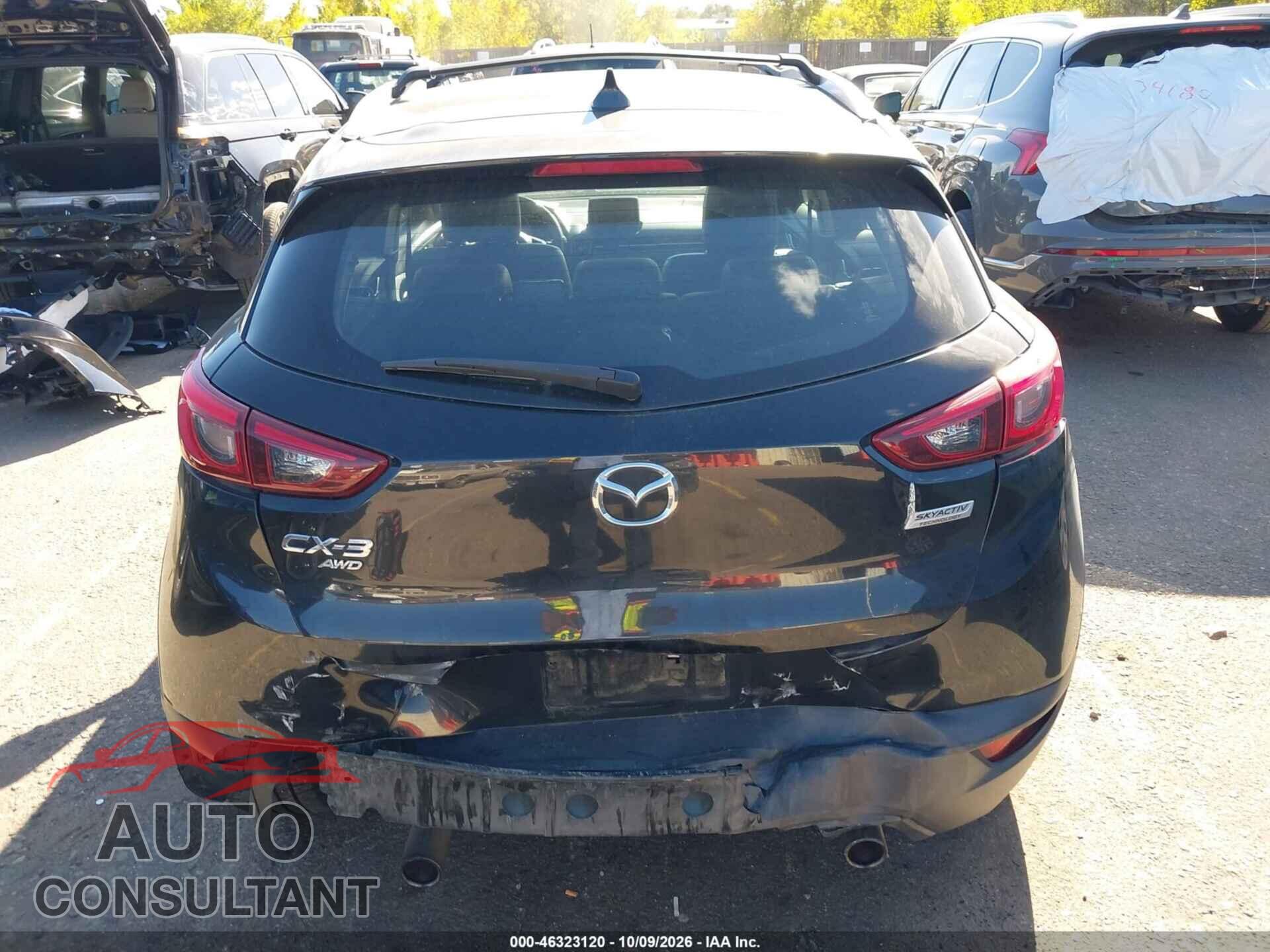 MAZDA CX-3 2016 - JM1DKBD70G0122981