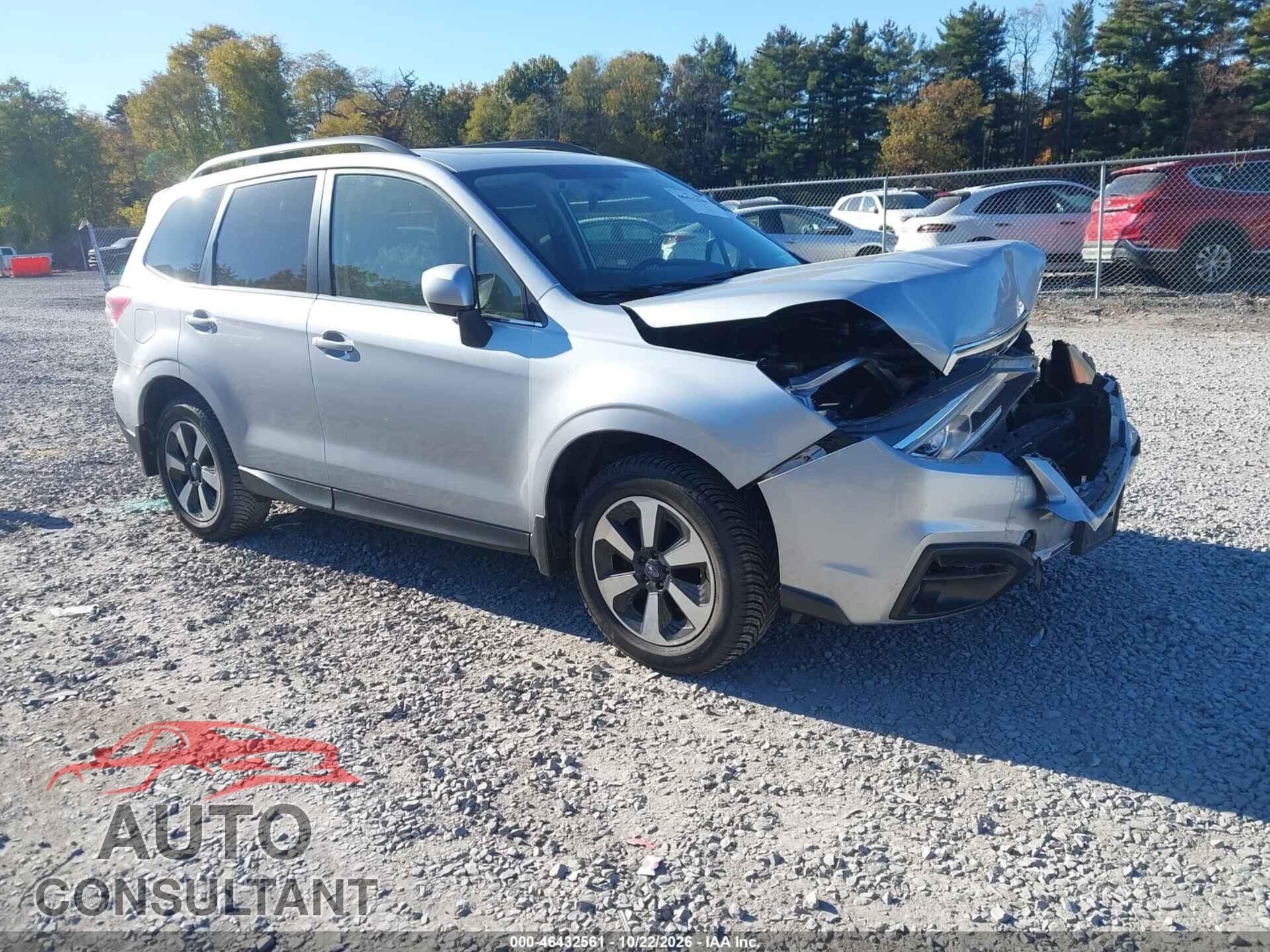SUBARU FORESTER 2017 - JF2SJARC8HH504805