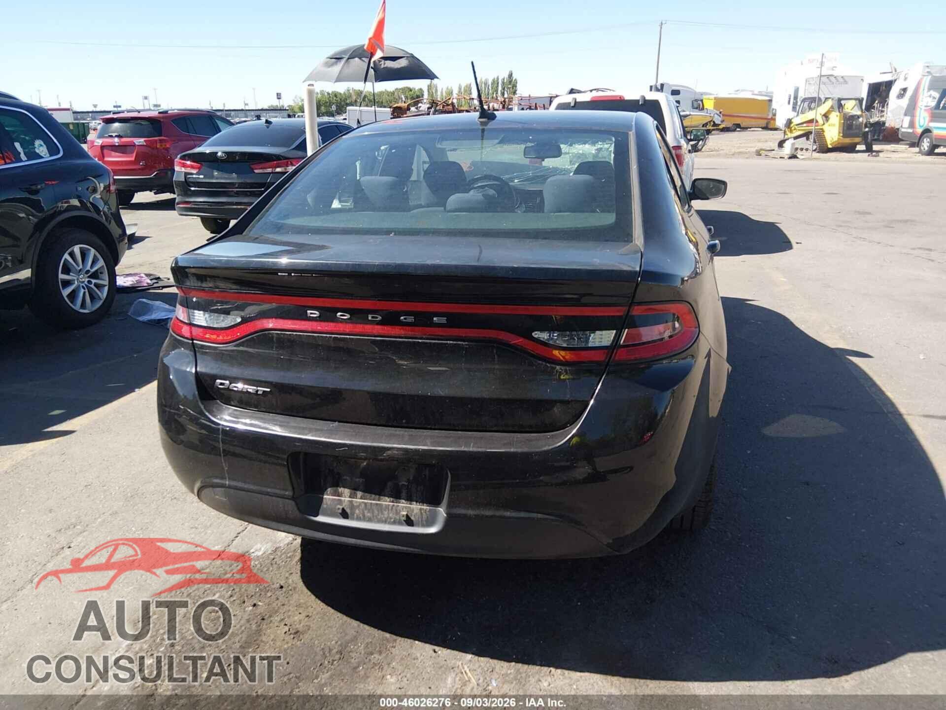 DODGE DART 2016 - 1C3CDFAA4GD585121