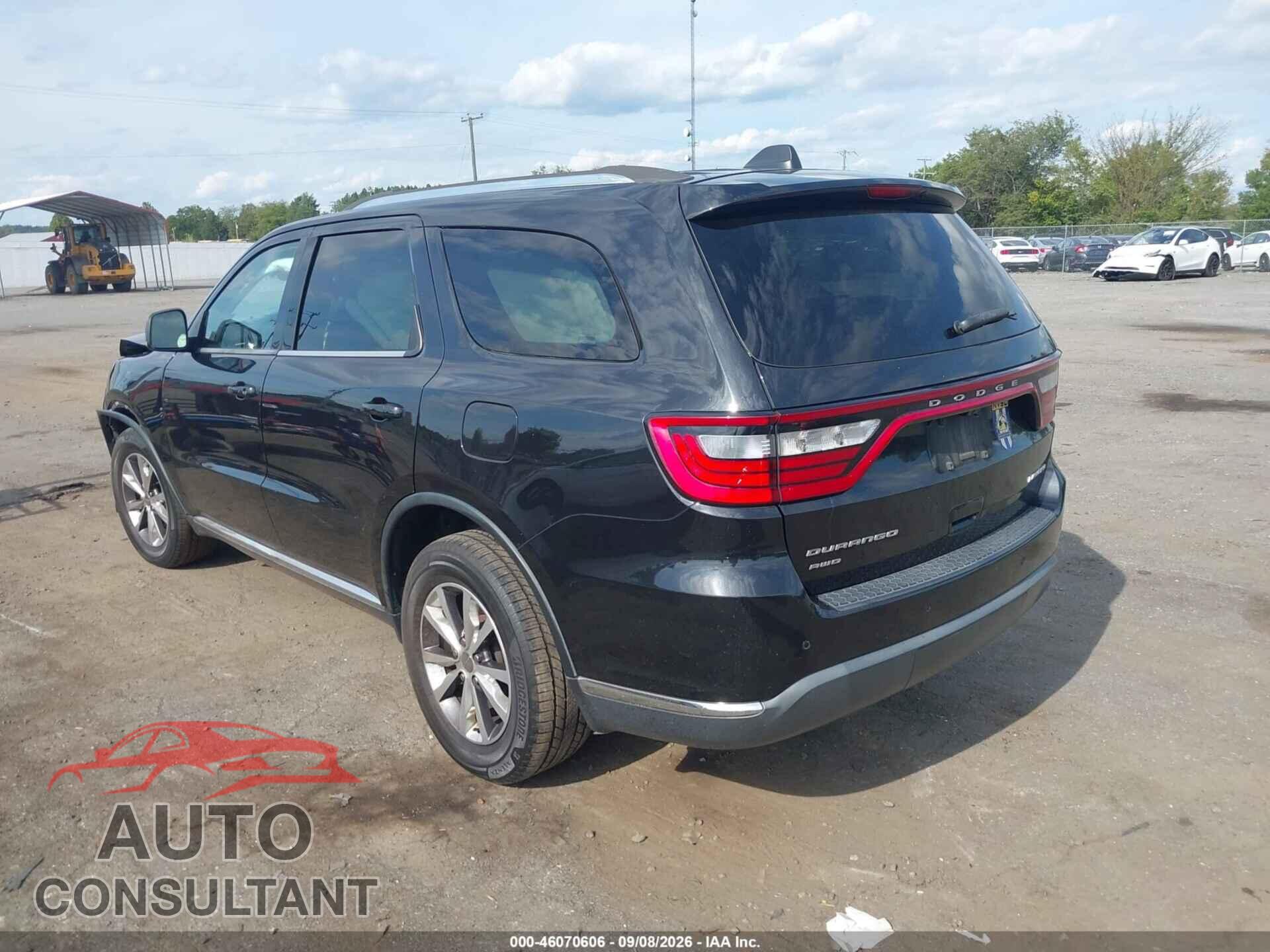 DODGE DURANGO 2016 - 1C4RDJDG4GC375083