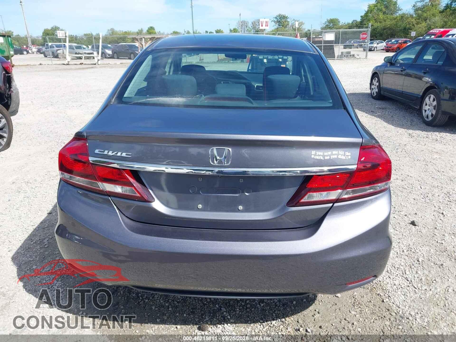 HONDA CIVIC 2014 - 2HGFB2F86EH540518
