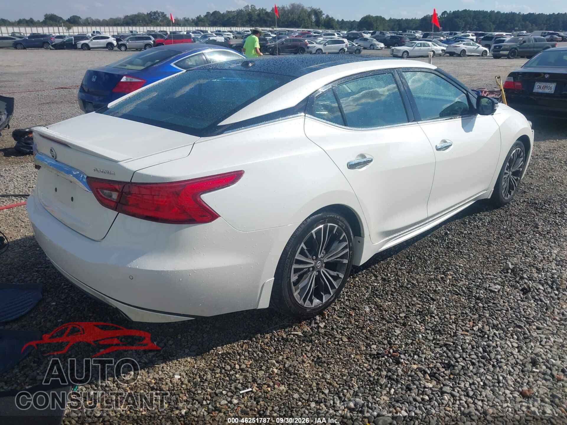 NISSAN MAXIMA 2017 - 1N4AA6AP5HC418473