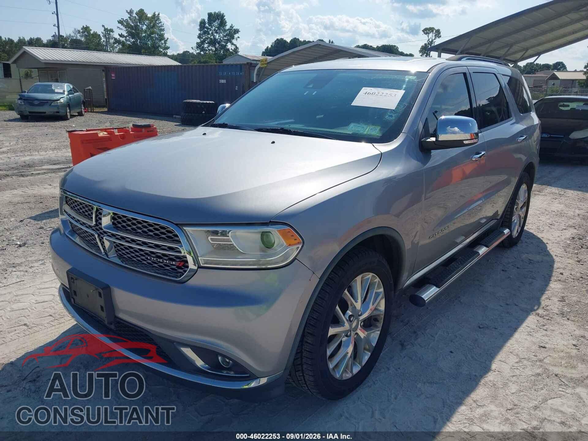 DODGE DURANGO 2014 - 1C4RDJEG6EC278642
