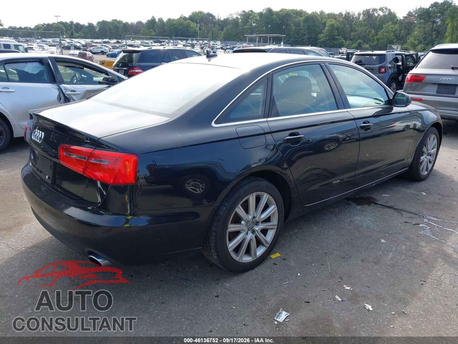 AUDI A6 2013 - WAUGFAFC4DN085886