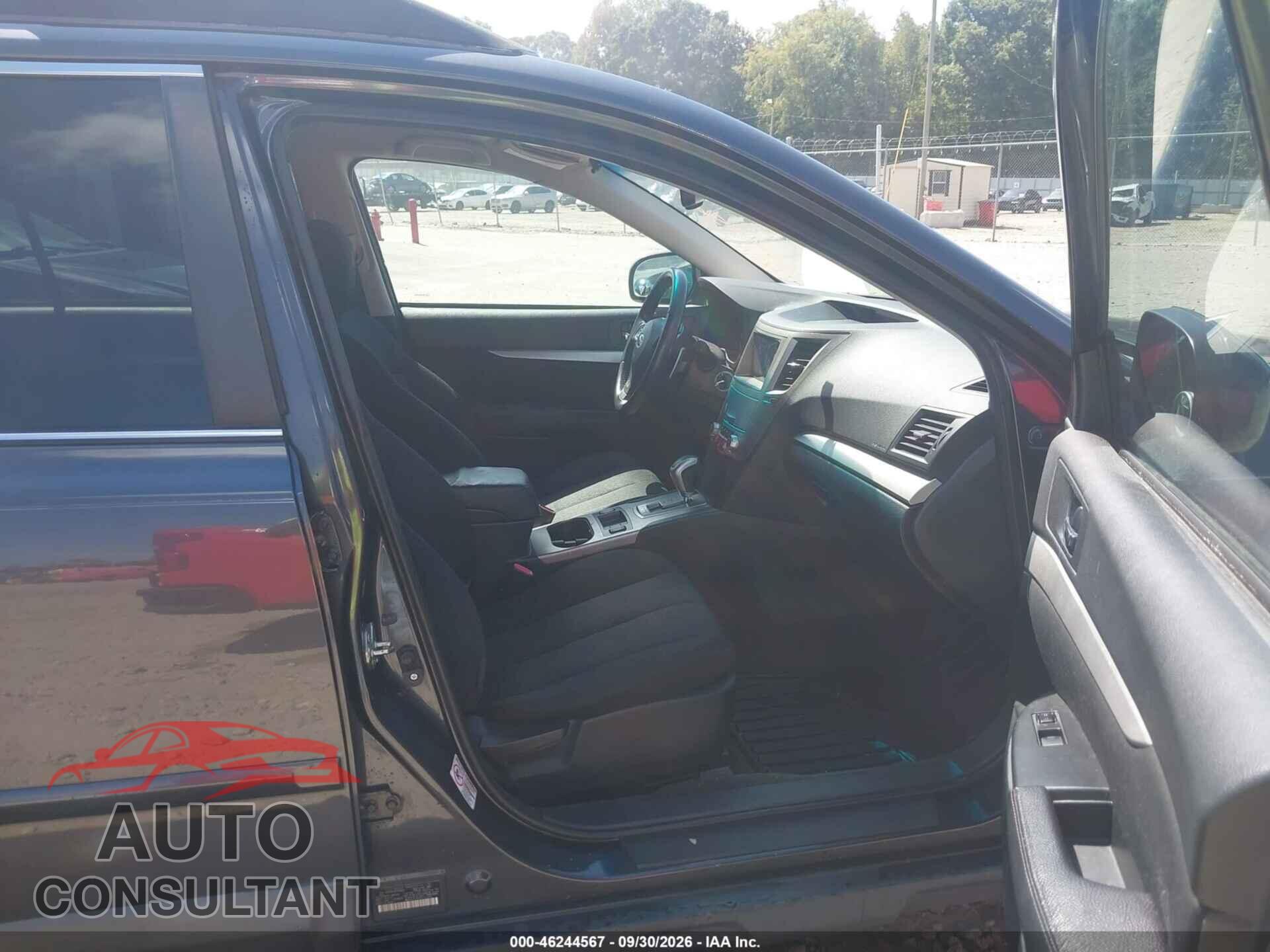 SUBARU OUTBACK 2012 - 4S4BRCCCXC3255503