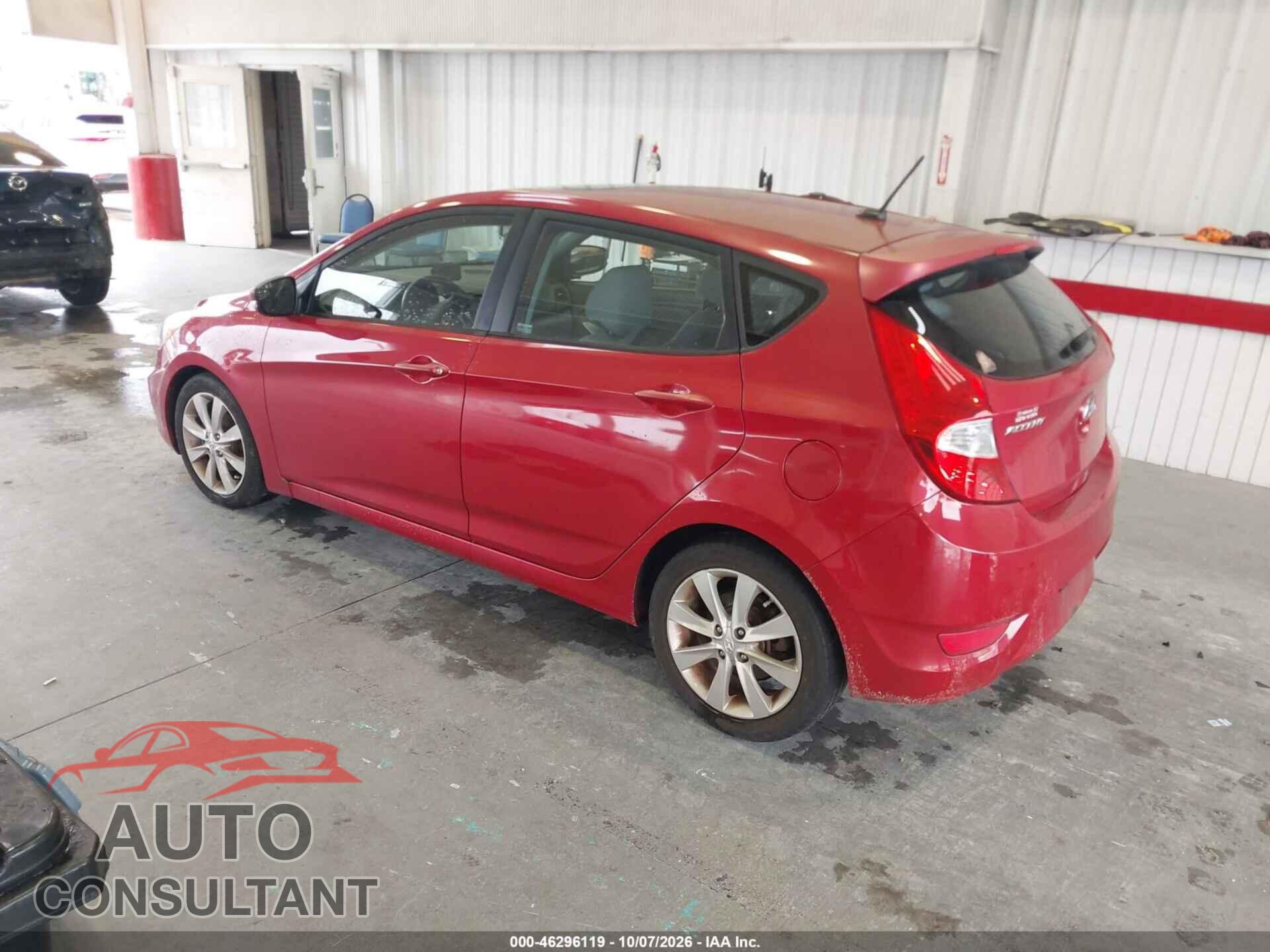 HYUNDAI ACCENT 2014 - KMHCU5AE3EU174469