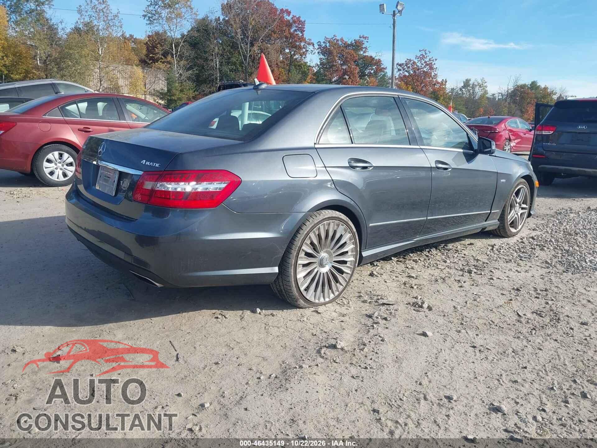 MERCEDES-BENZ E 550 2012 - WDDHF9BB8CA549308