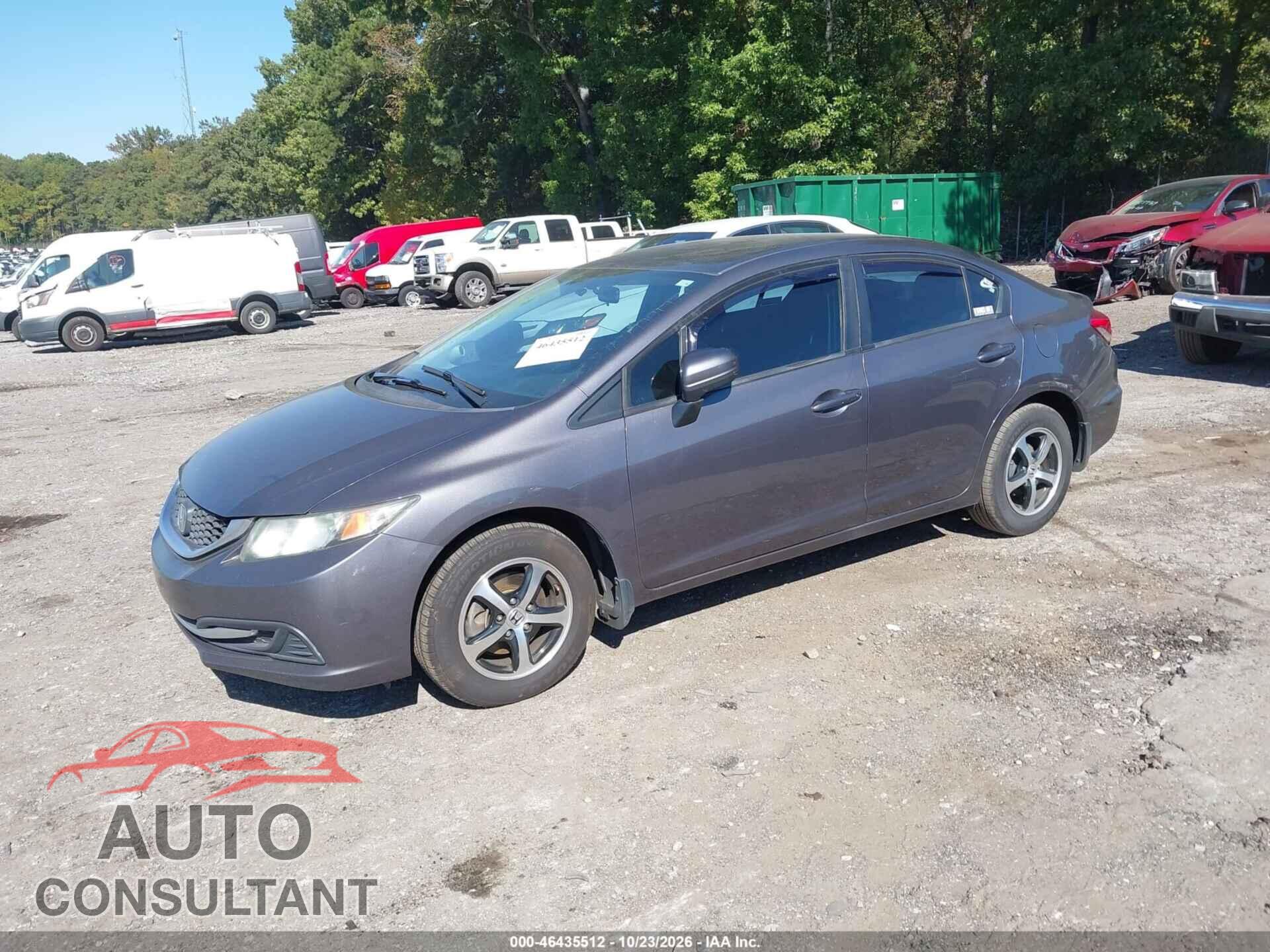 HONDA CIVIC 2015 - 19XFB2F78FE040864