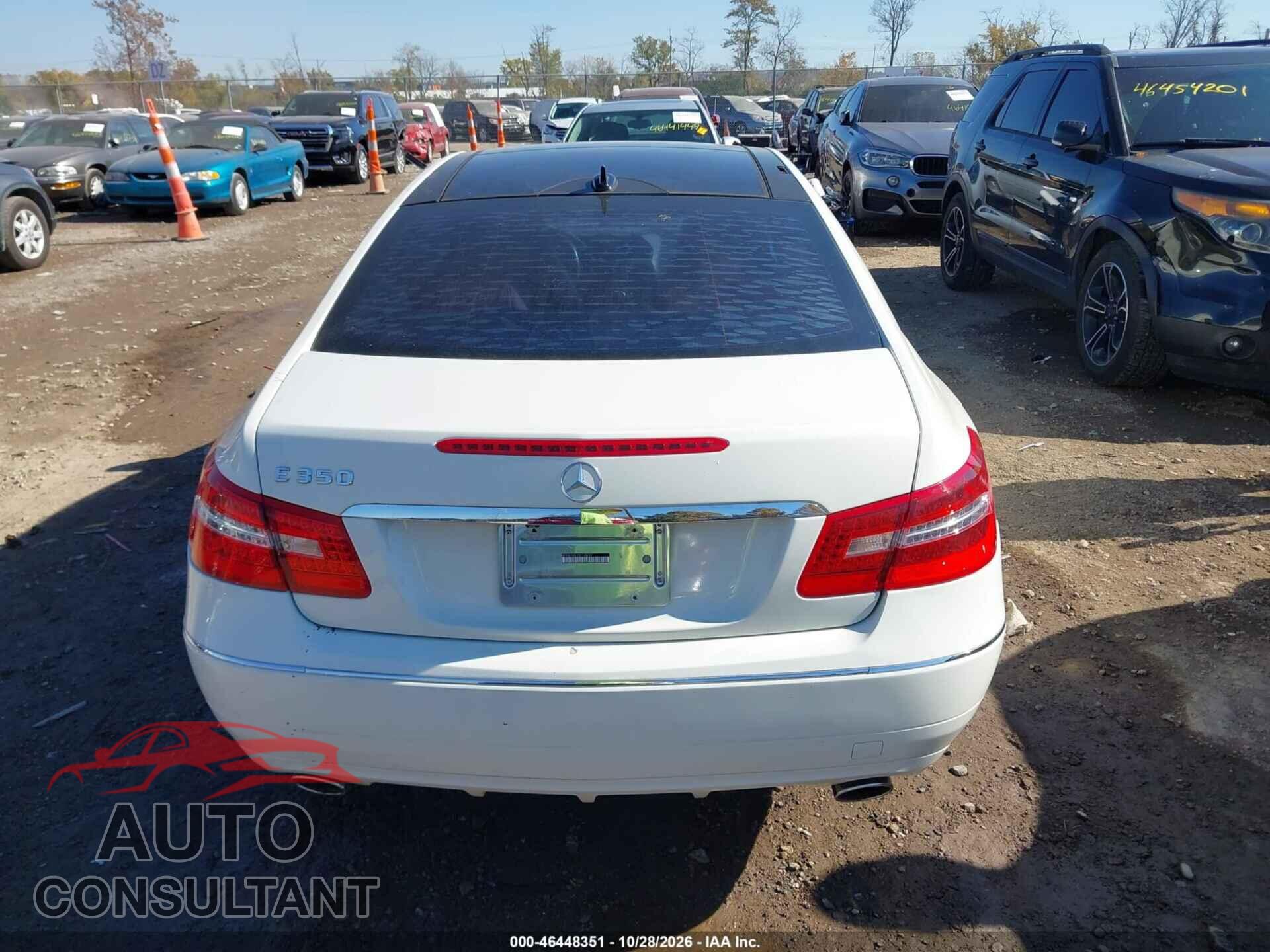 MERCEDES-BENZ E 350 2012 - WDDKJ5KB1CF138087
