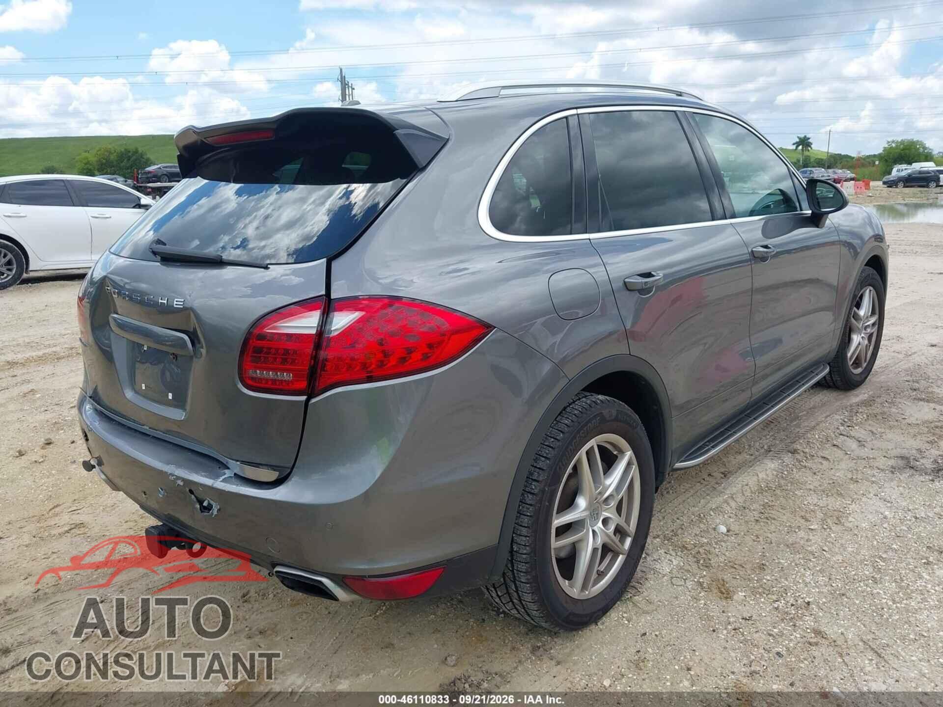 PORSCHE CAYENNE 2013 - WP1AF2A26DLA42514