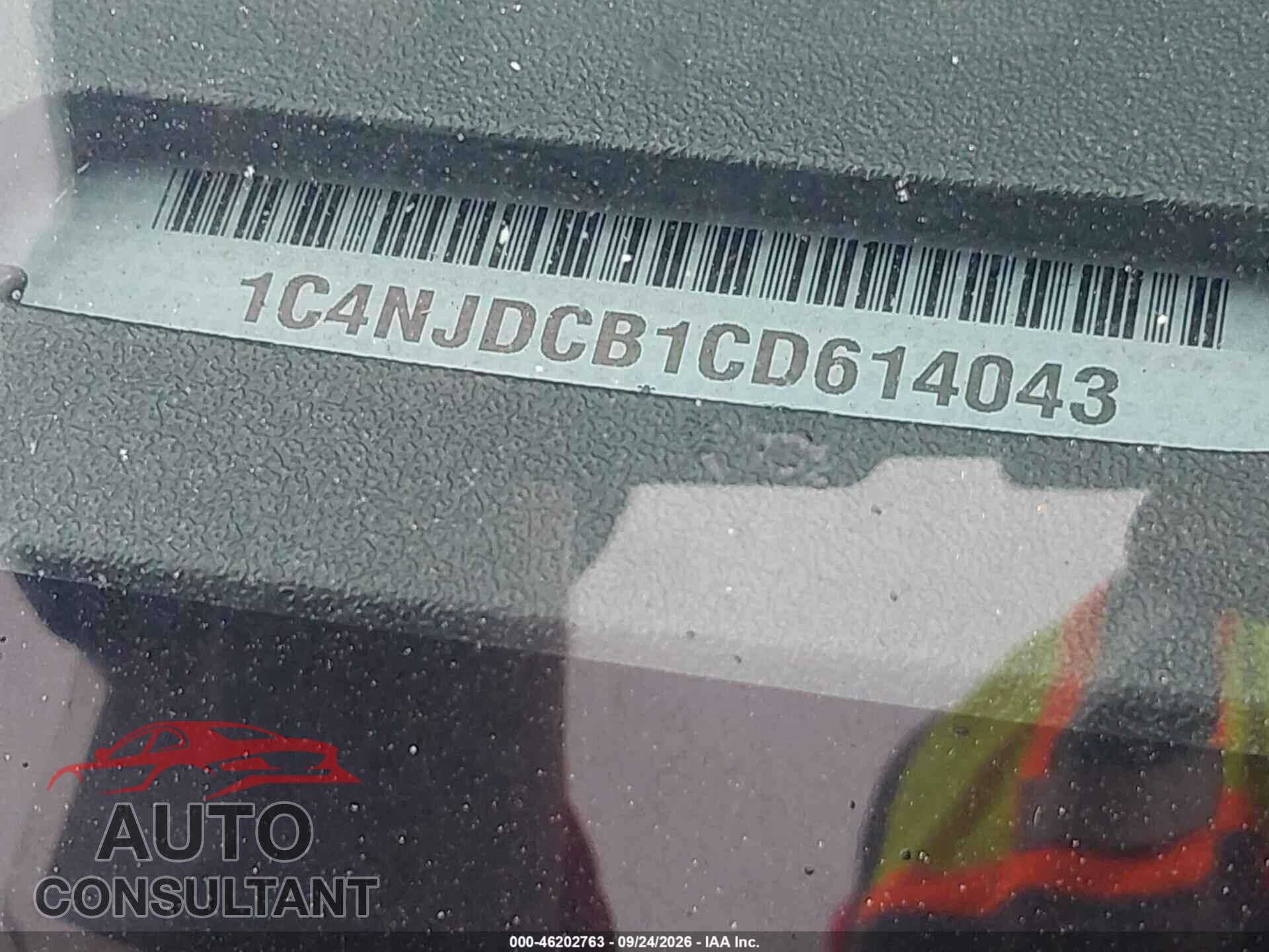 JEEP COMPASS 2012 - 1C4NJDCB1CD614043