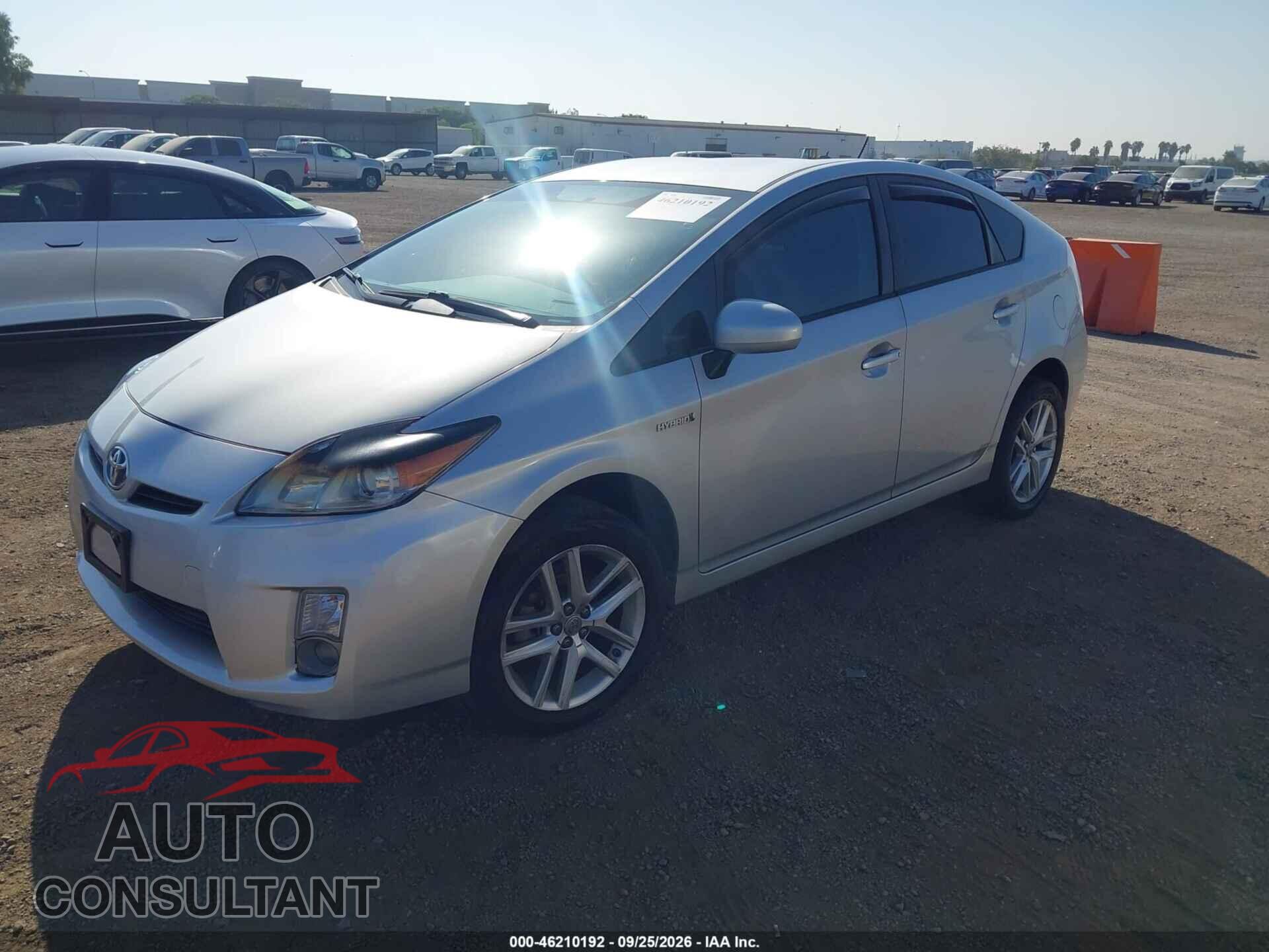 TOYOTA PRIUS 2011 - JTDKN3DU2B1402902