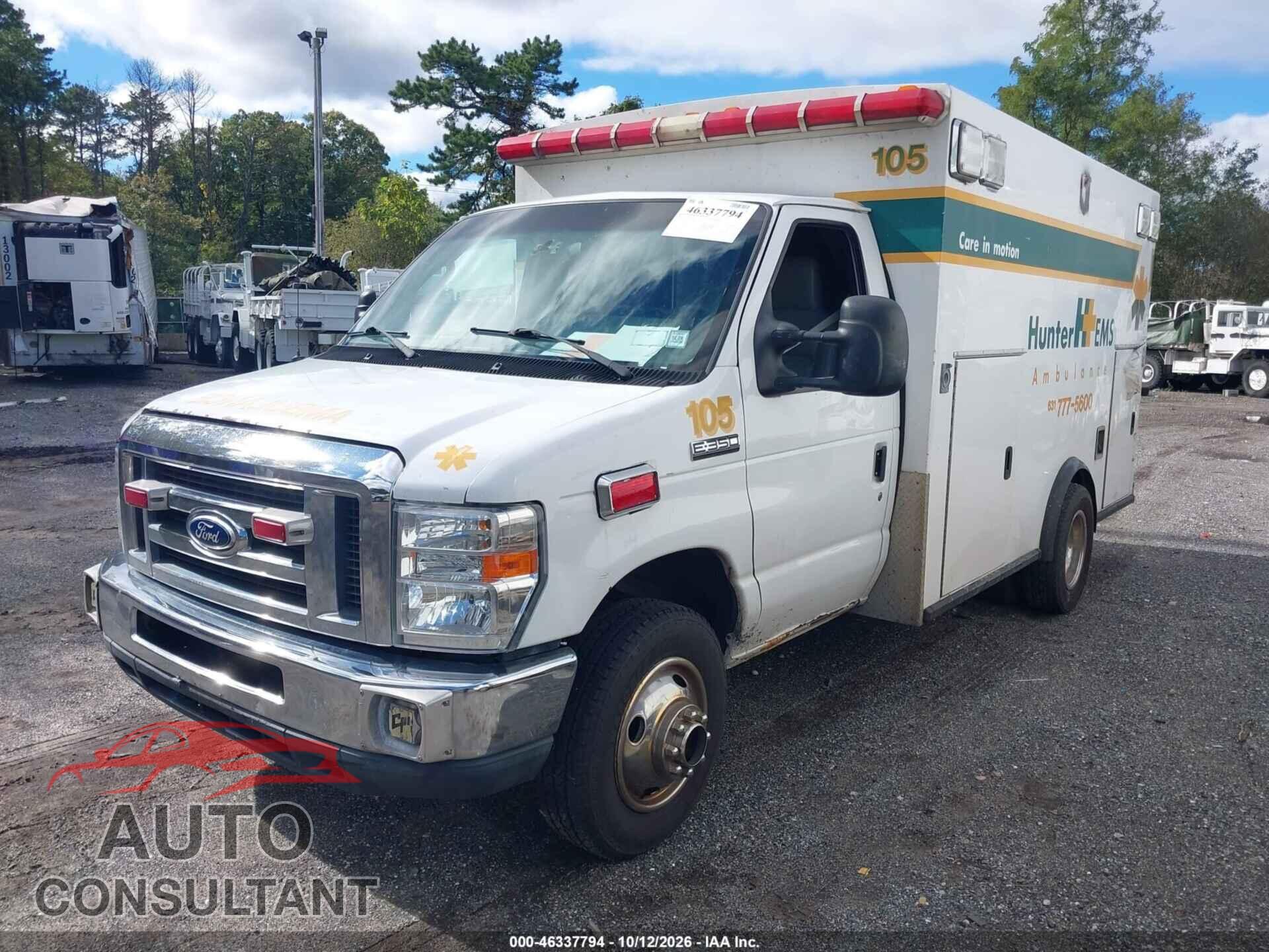FORD E-350 CUTAWAY 2015 - 1FDWE3FS3FDA26790