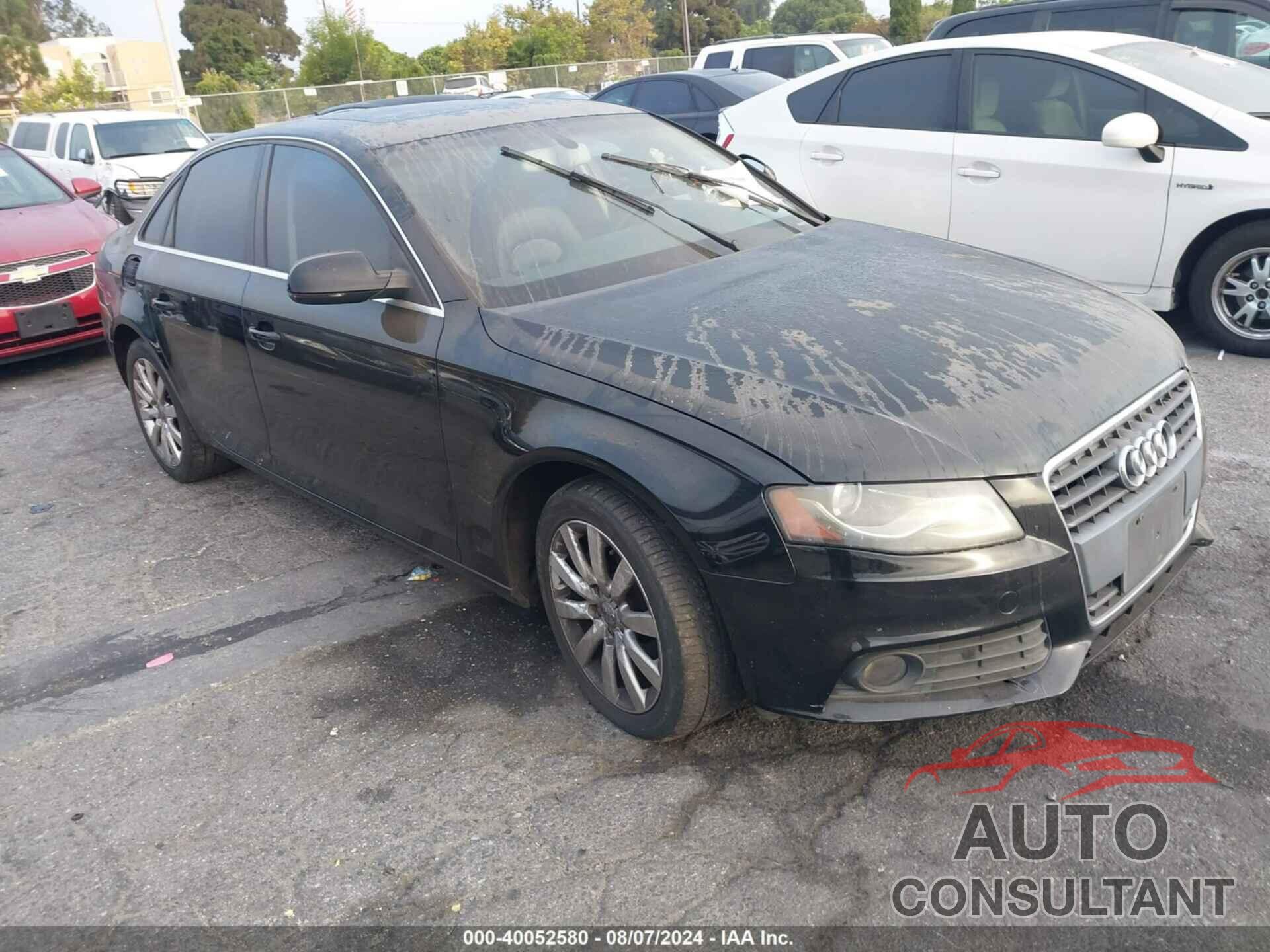 AUDI A4 2010 - WAUEFAFL1AN009674