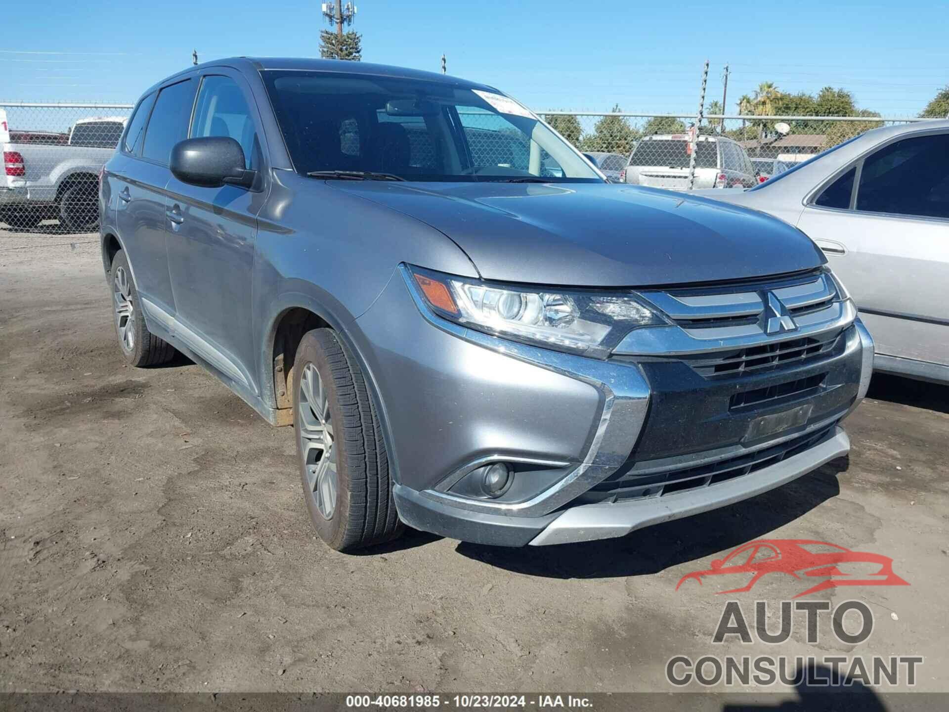 MITSUBISHI OUTLANDER 2017 - JA4AD2A38HZ001945