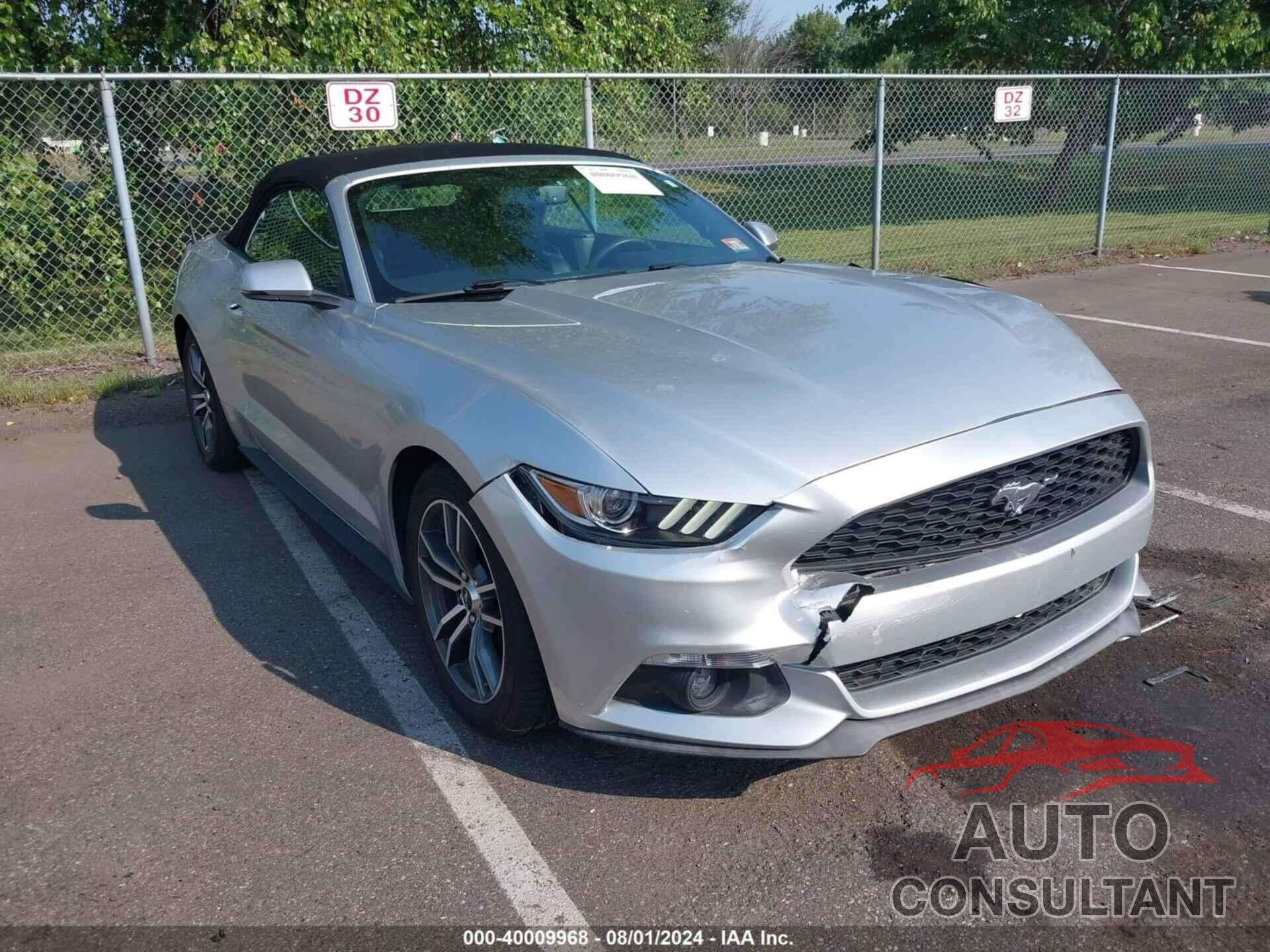 FORD MUSTANG 2017 - 1FATP8UH9H5282165