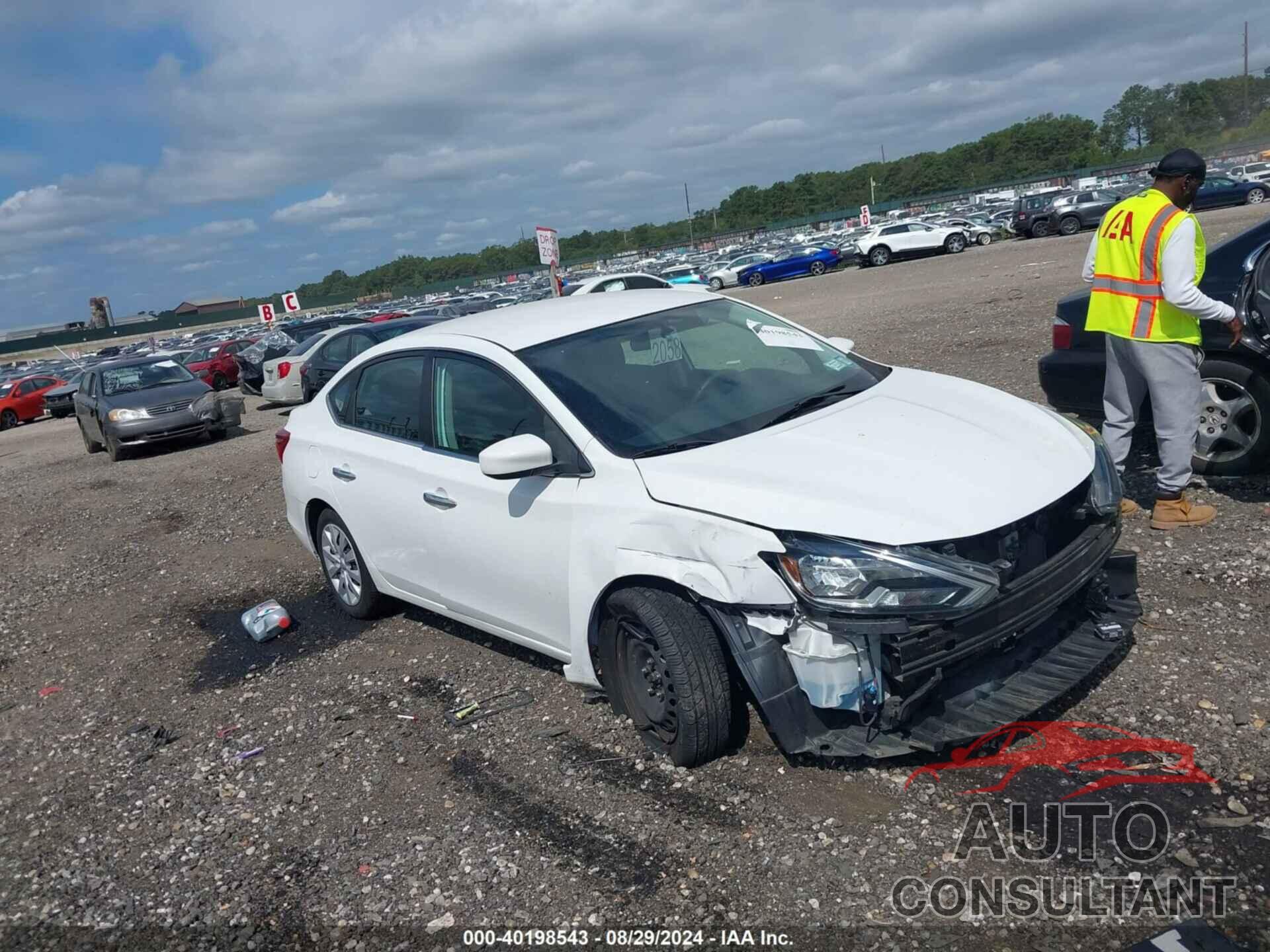 NISSAN SENTRA 2019 - 3N1AB7AP7KY340907