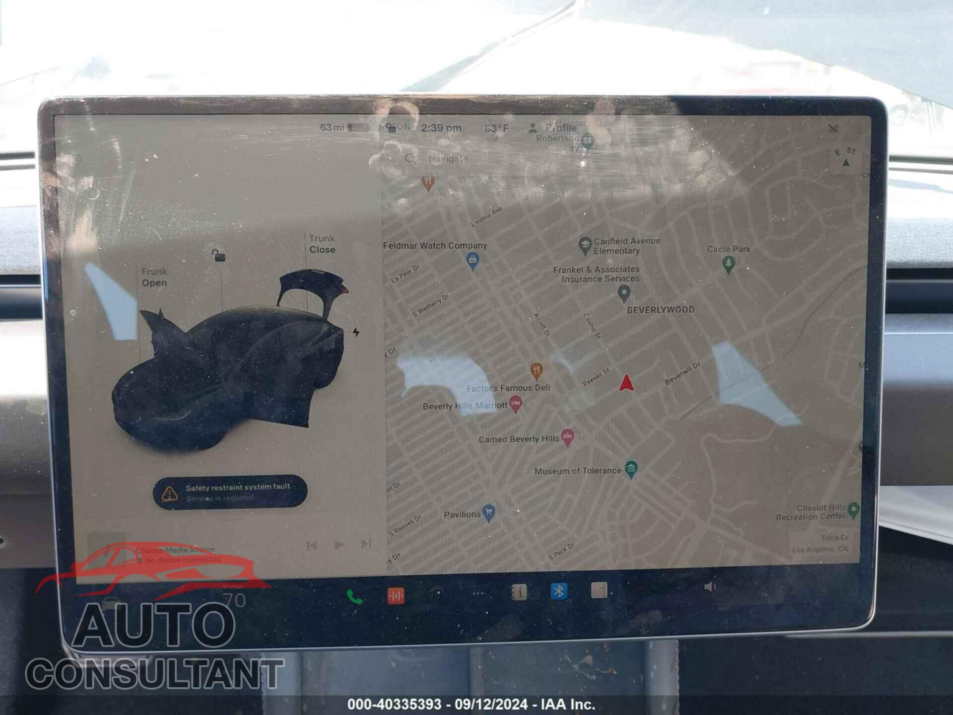 TESLA MODEL 3 2024 - 5YJ3E1EA5RF724139