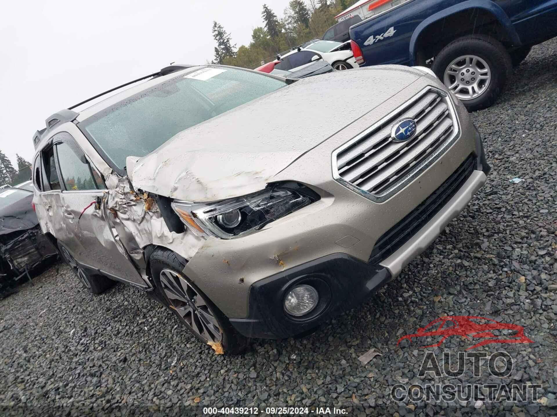 SUBARU OUTBACK 2017 - 4S4BSANCXH3364248