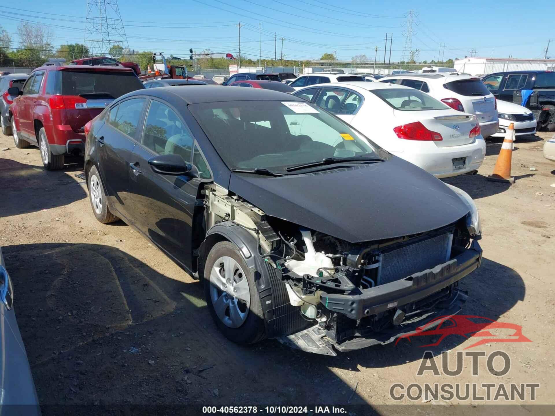 KIA FORTE 2016 - KNAFK4A69G5518858