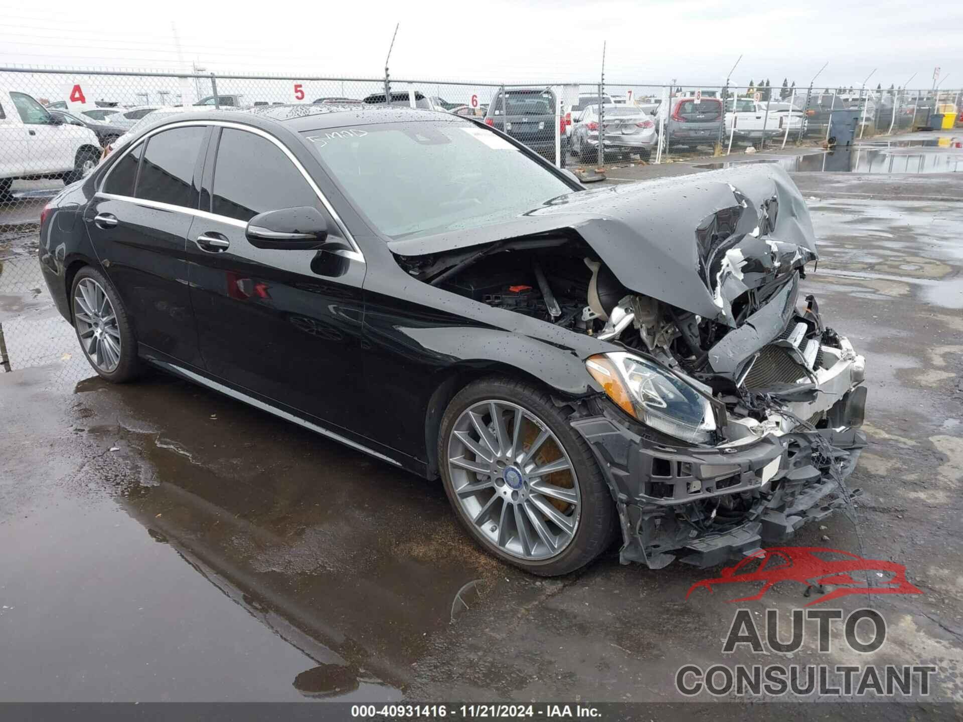 MERCEDES-BENZ C 300 2017 - WDDWF4JB8HR246744