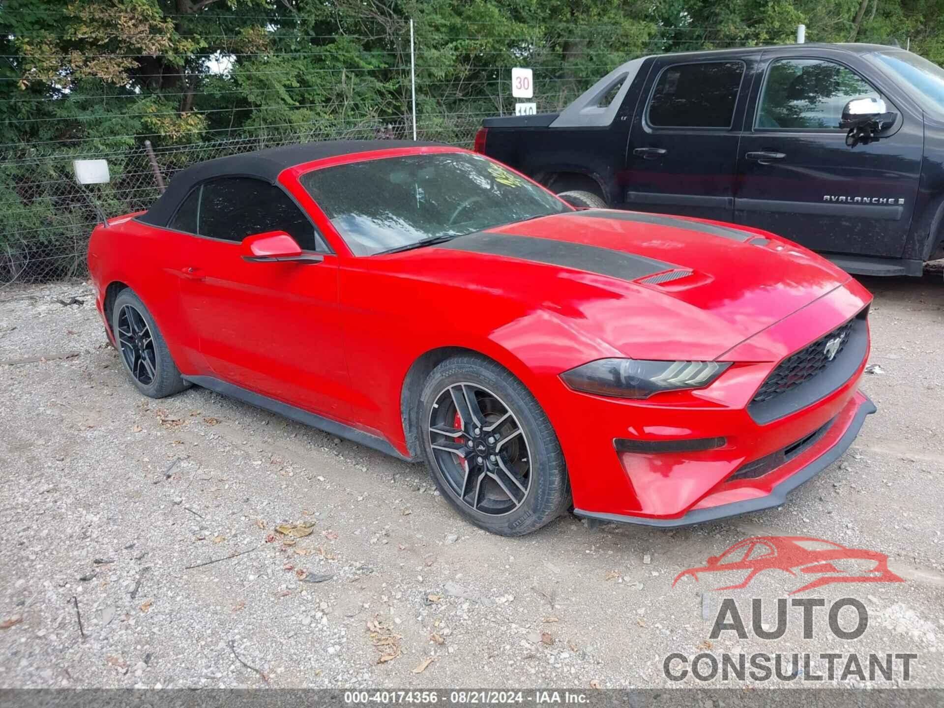 FORD MUSTANG 2018 - 1FATP8UH2J5132730