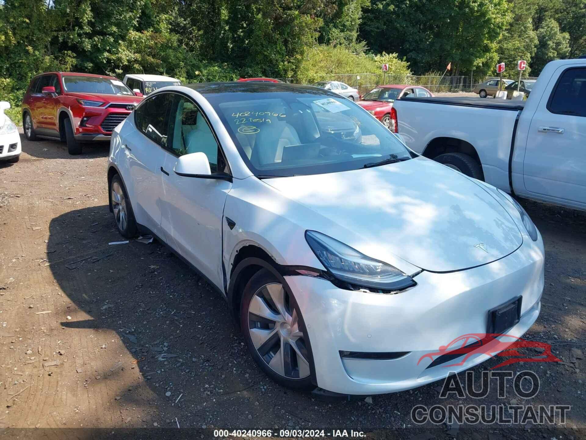 TESLA MODEL Y 2022 - 7SAYGDEE3NF387794