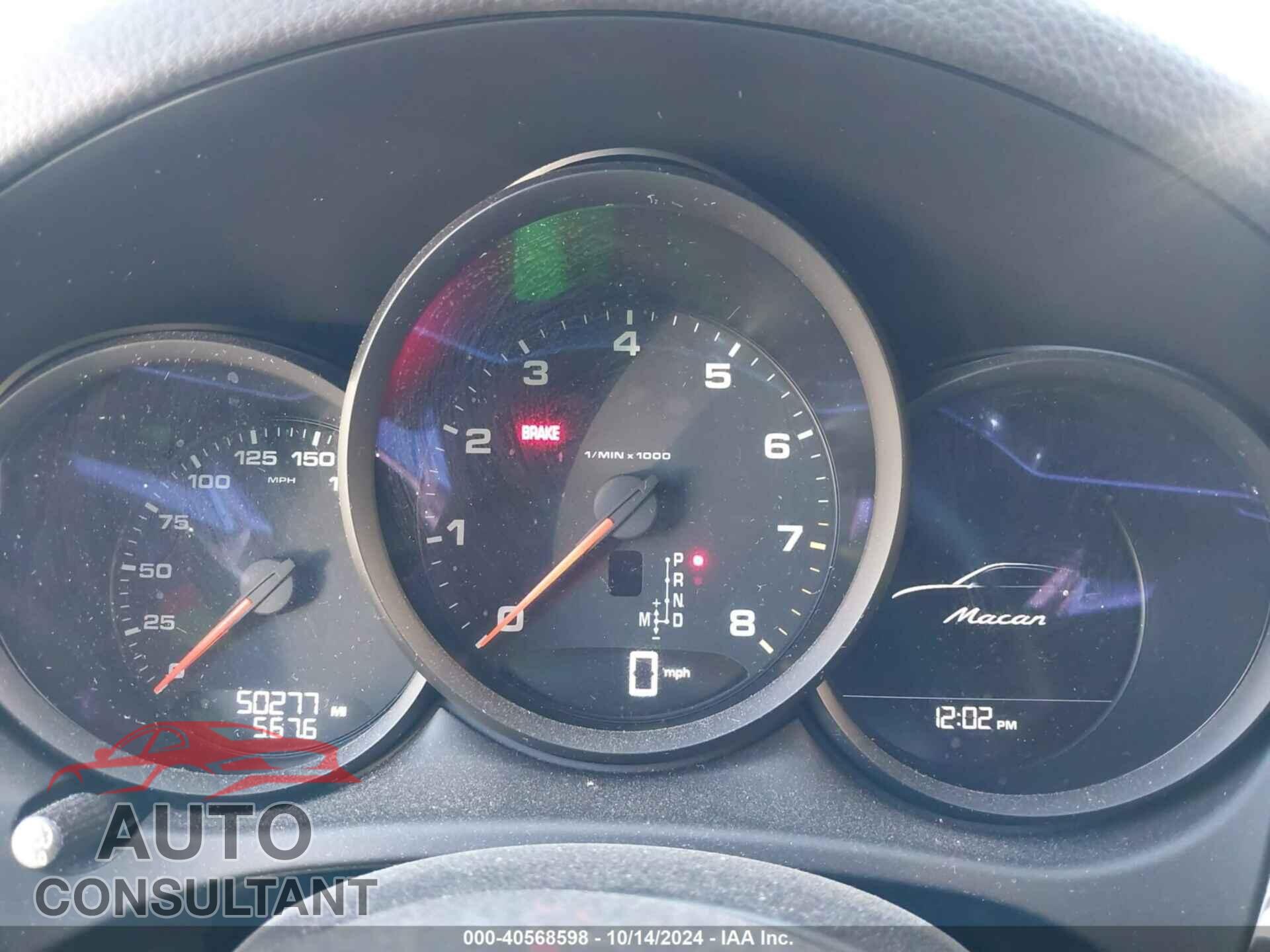 PORSCHE MACAN 2020 - WP1AA2A59LLB00963