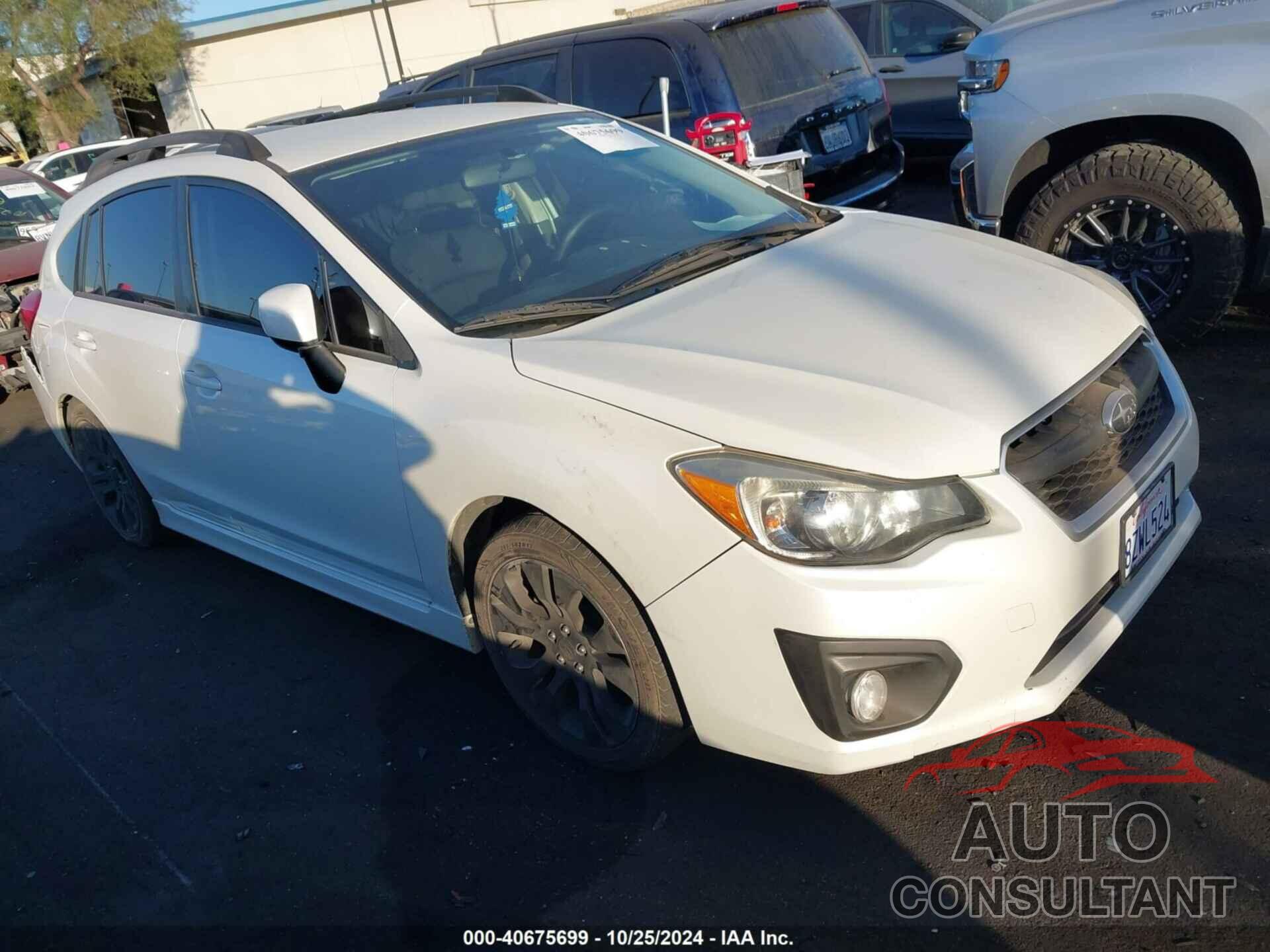 SUBARU IMPREZA 2014 - JF1GPAL68E9313421