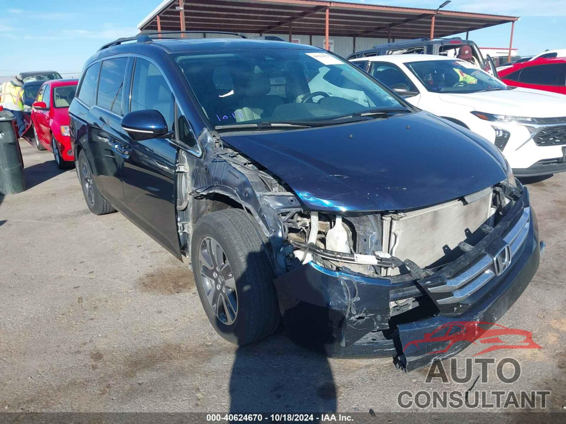 HONDA ODYSSEY 2016 - 5FNRL5H9XGB077338