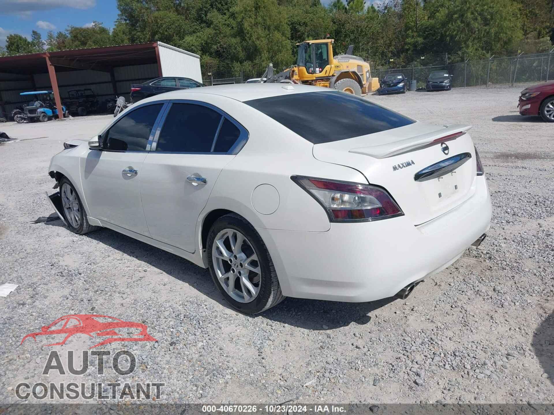 NISSAN MAXIMA 2012 - 1N4AA5AP5CC802496