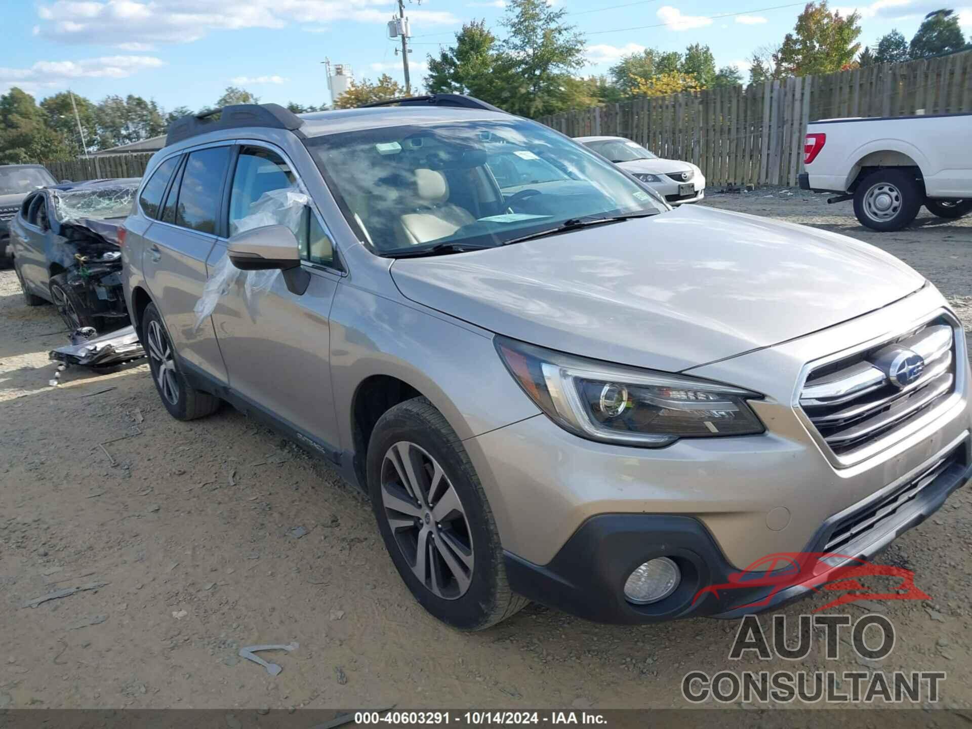 SUBARU OUTBACK 2019 - 4S4BSANC9K3302427