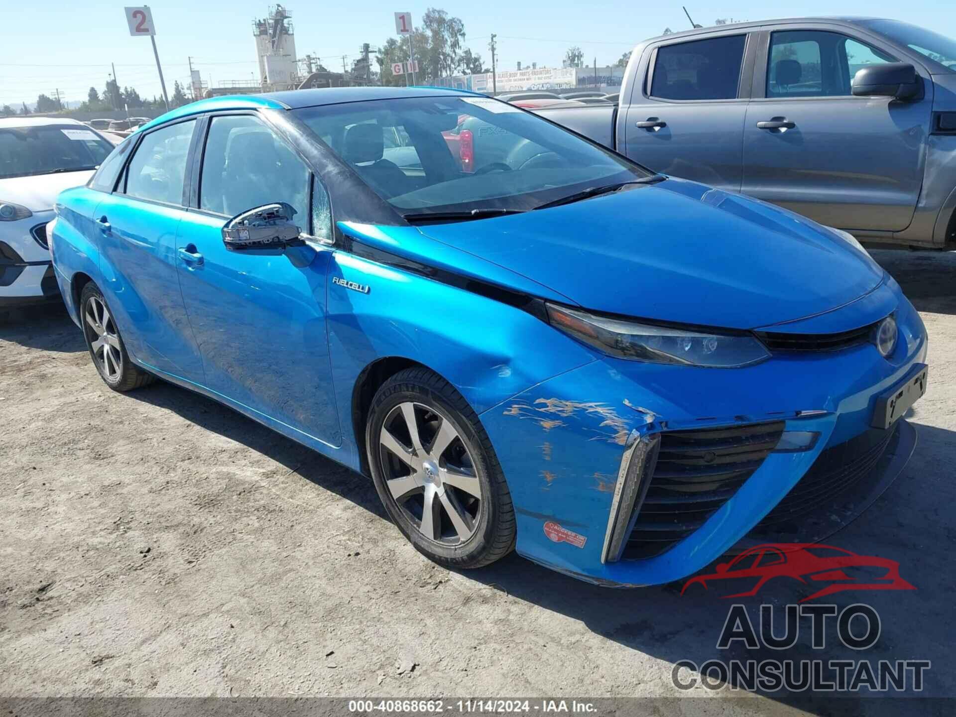 TOYOTA MIRAI 2017 - JTDBVRBD4HA001687