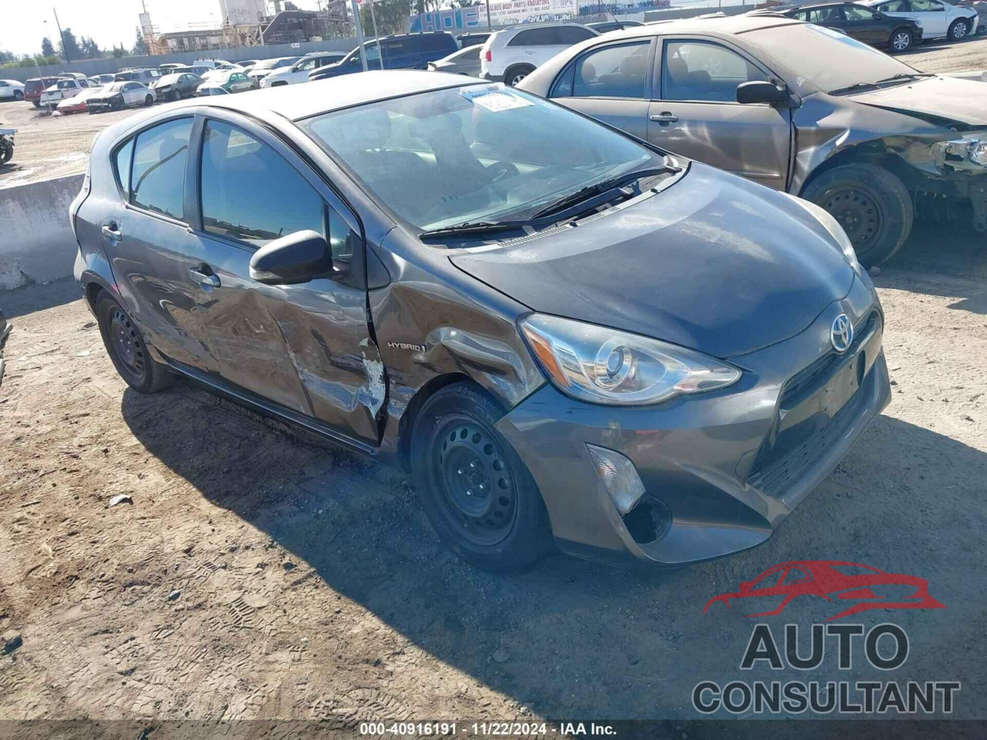 TOYOTA PRIUS C 2015 - JTDKDTB33F1587190