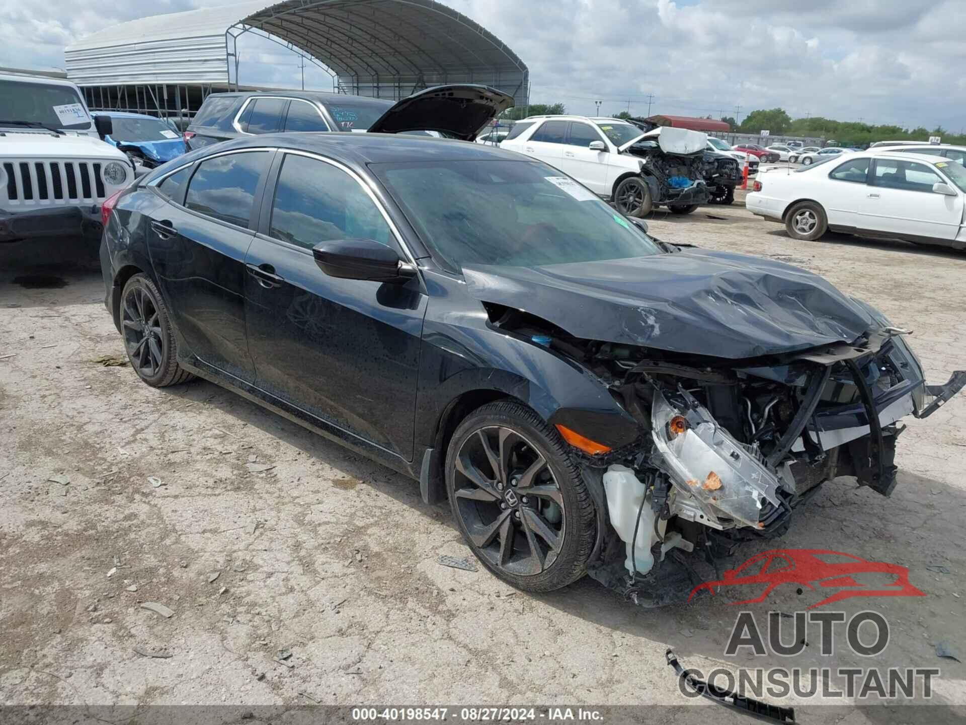 HONDA CIVIC 2019 - 19XFC2F83KE045535