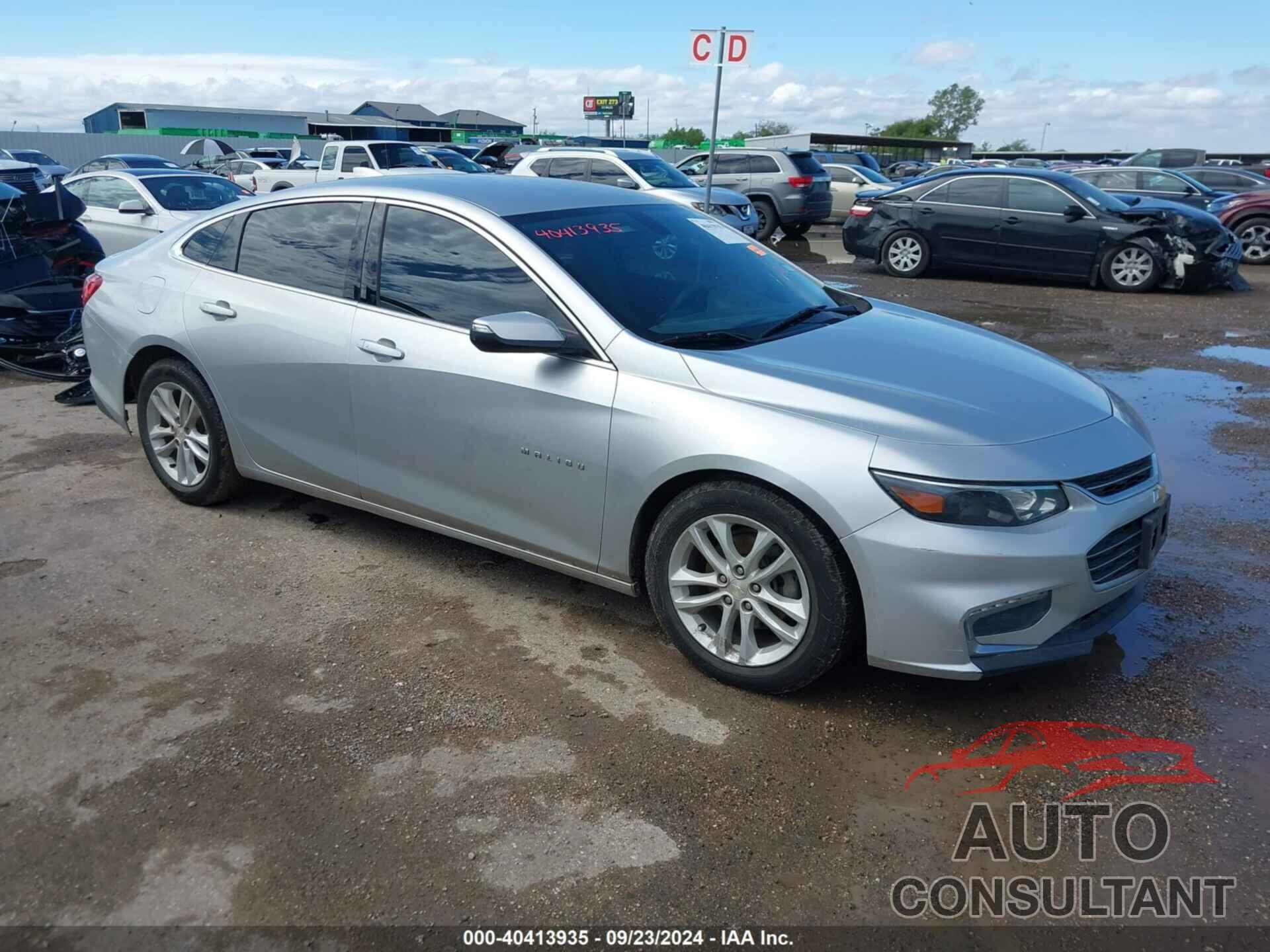 CHEVROLET MALIBU 2017 - 1G1ZE5ST3HF129655