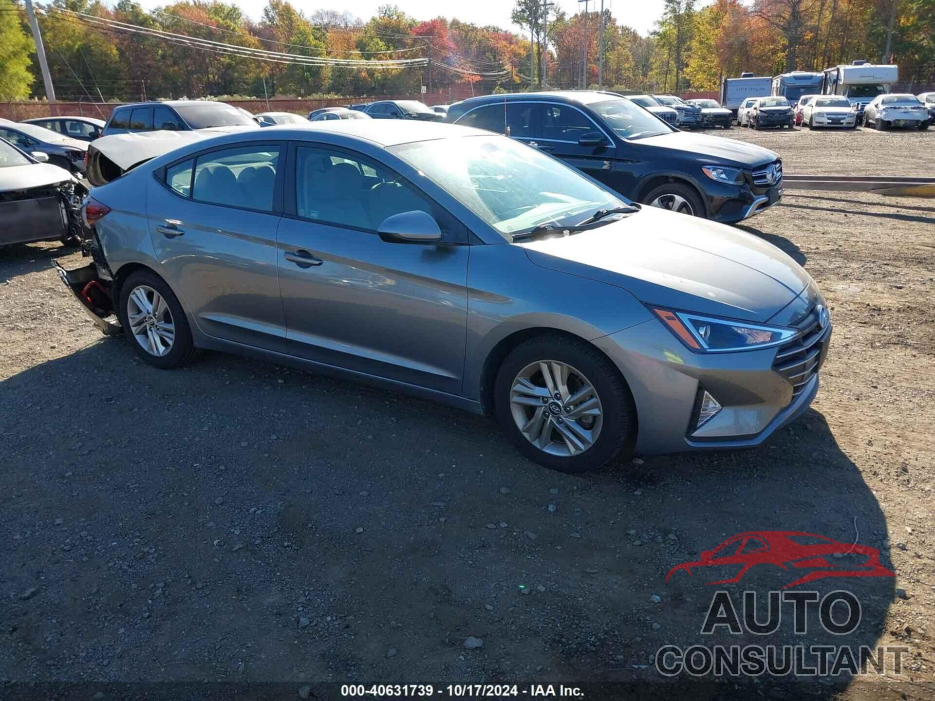 HYUNDAI ELANTRA 2019 - KMHD84LF2KU791706
