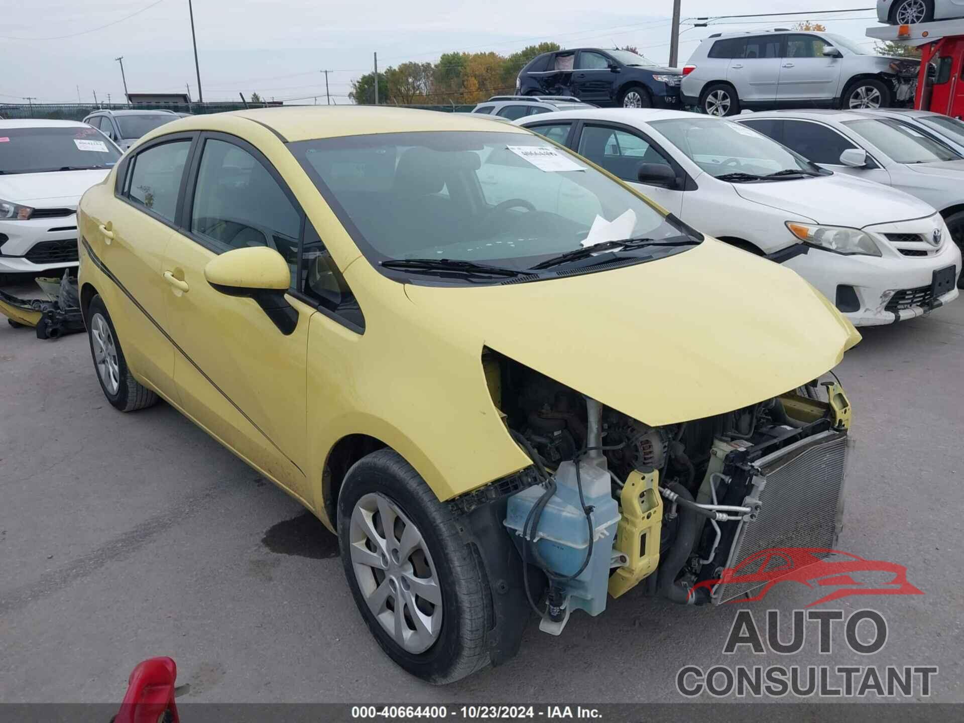 KIA RIO 2016 - KNADM4A3XG6676885
