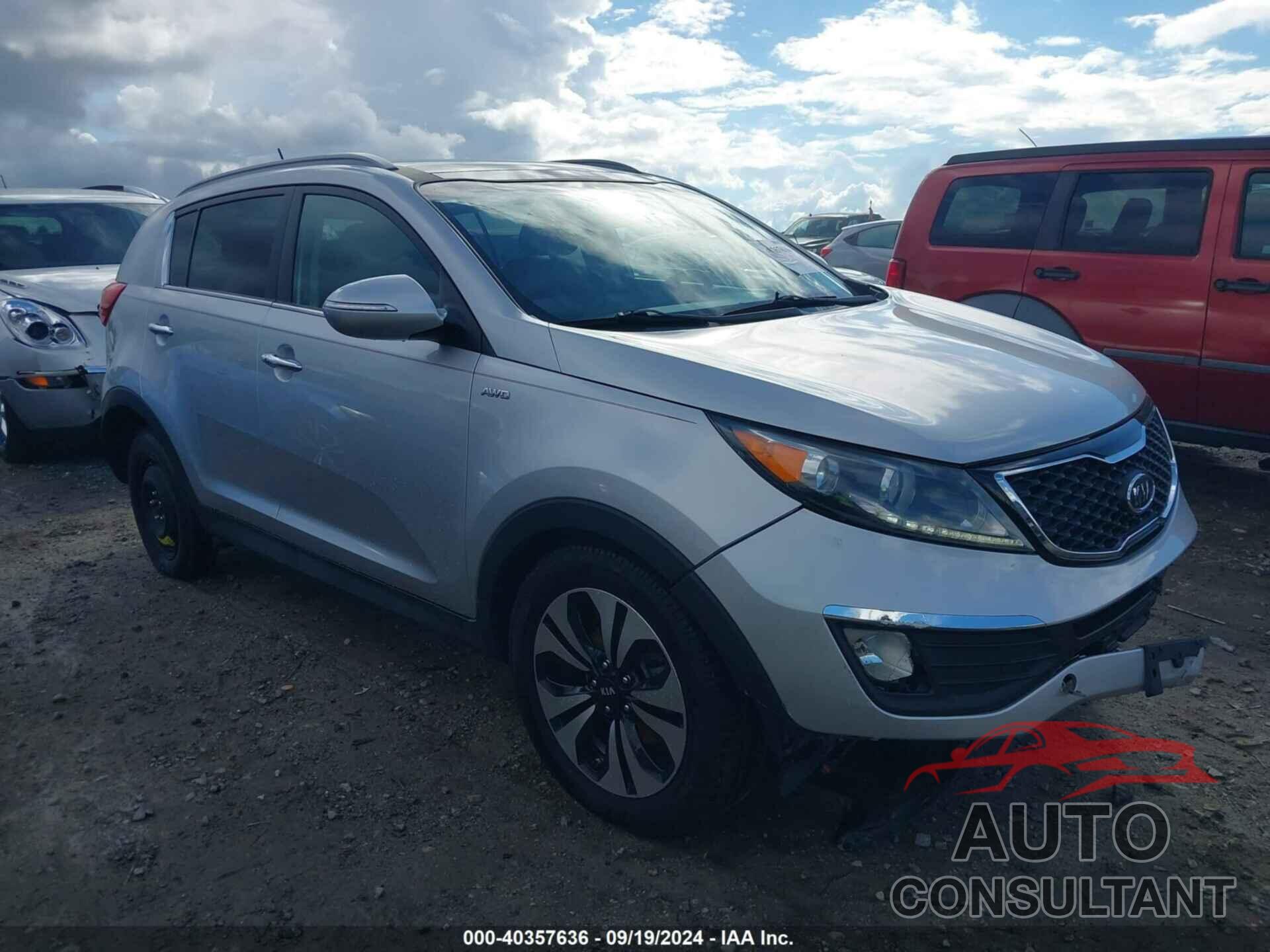 KIA SPORTAGE 2012 - KNDPCCA69C7172825