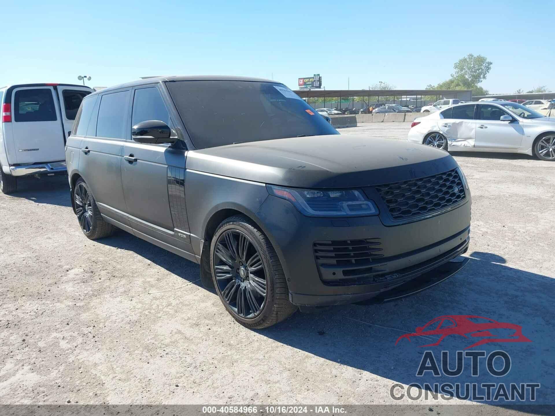 LAND ROVER RANGE ROVER 2021 - SALGS5SE8MA427529