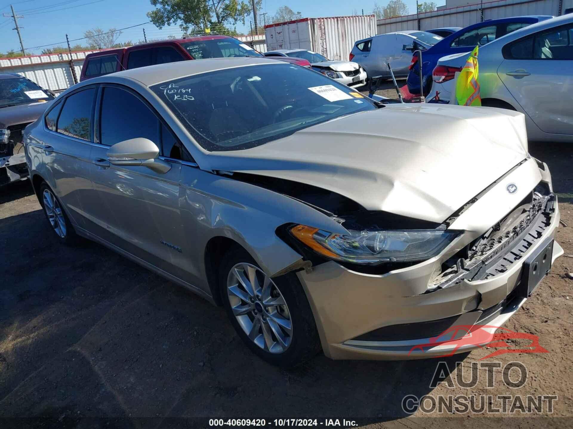 FORD FUSION HYBRID 2017 - 3FA6P0LU6HR274843