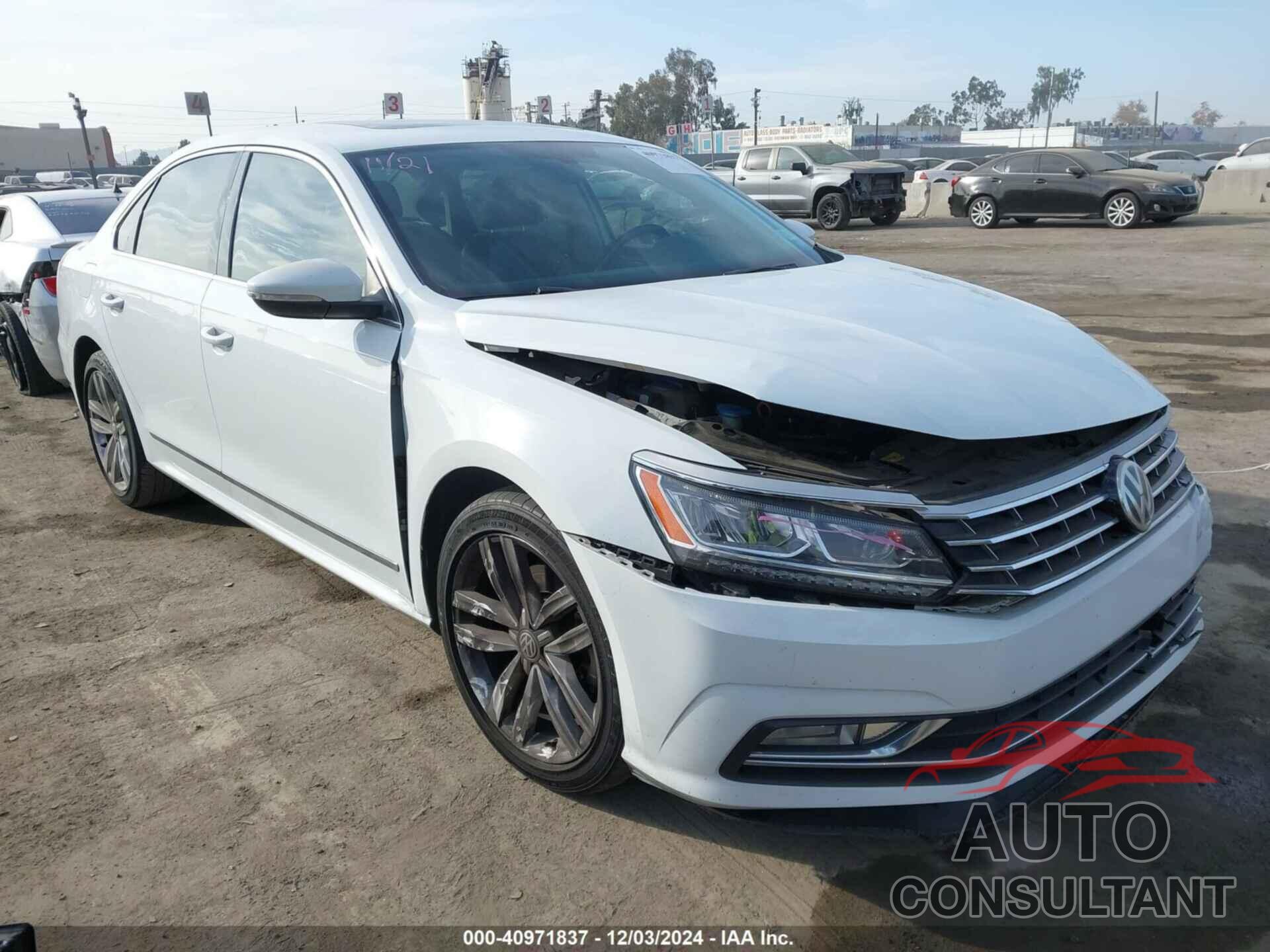 VOLKSWAGEN PASSAT 2016 - 1VWCT7A39GC068258