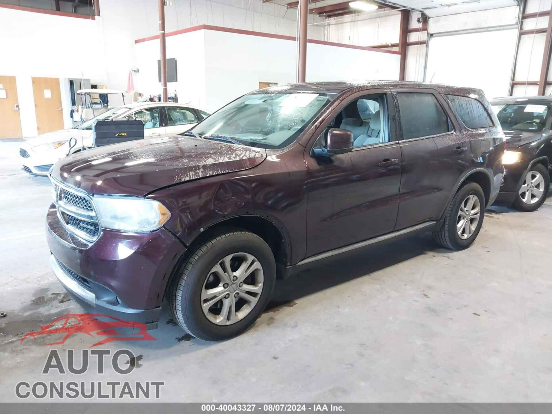 DODGE DURANGO 2012 - 1C4RDJAG3CC151964