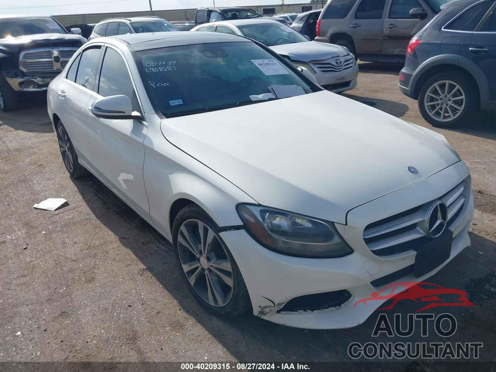 MERCEDES-BENZ C 300 2017 - WDDWF4JB1HR246732