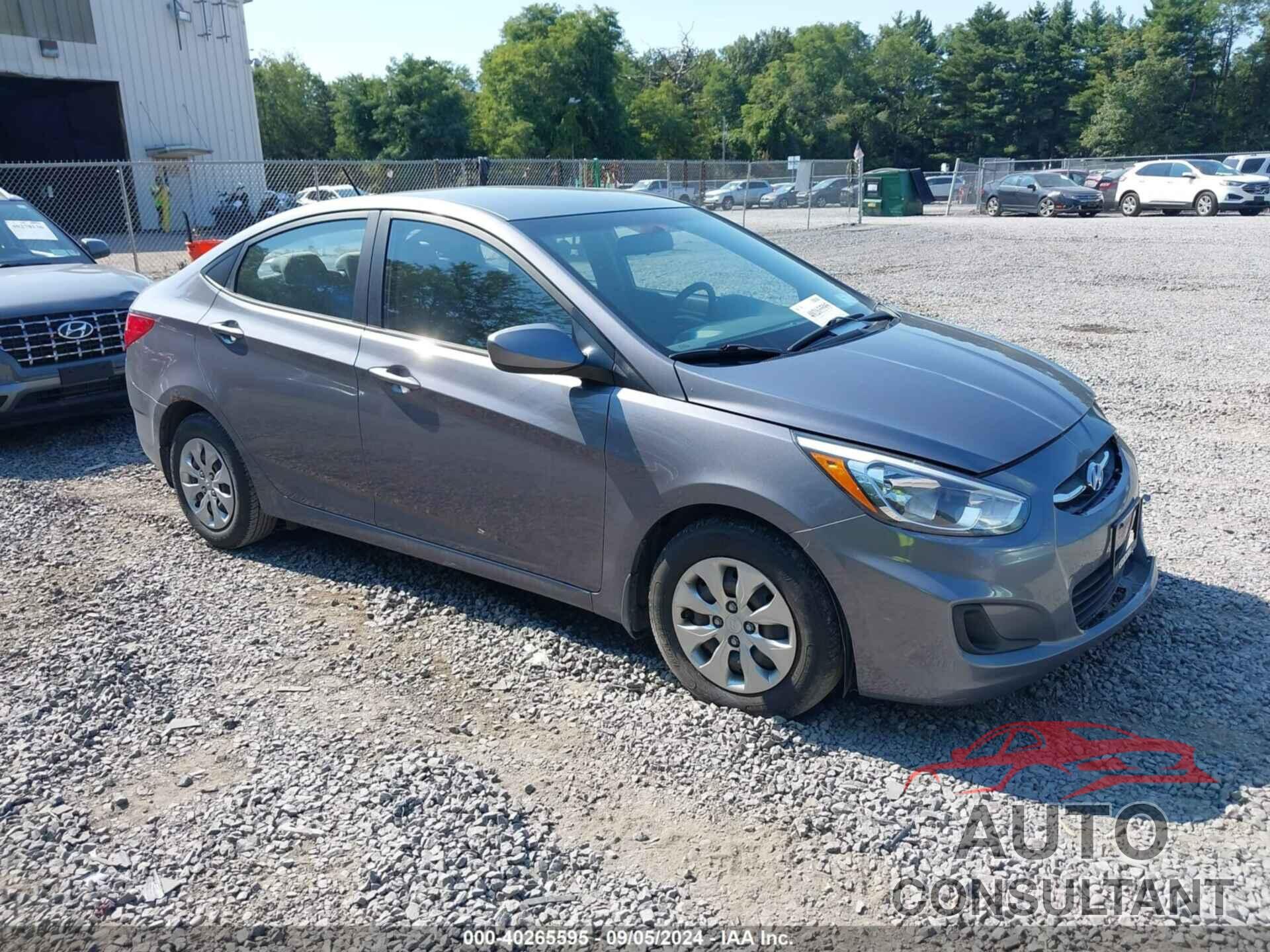 HYUNDAI ACCENT 2016 - KMHCT4AE7GU078134