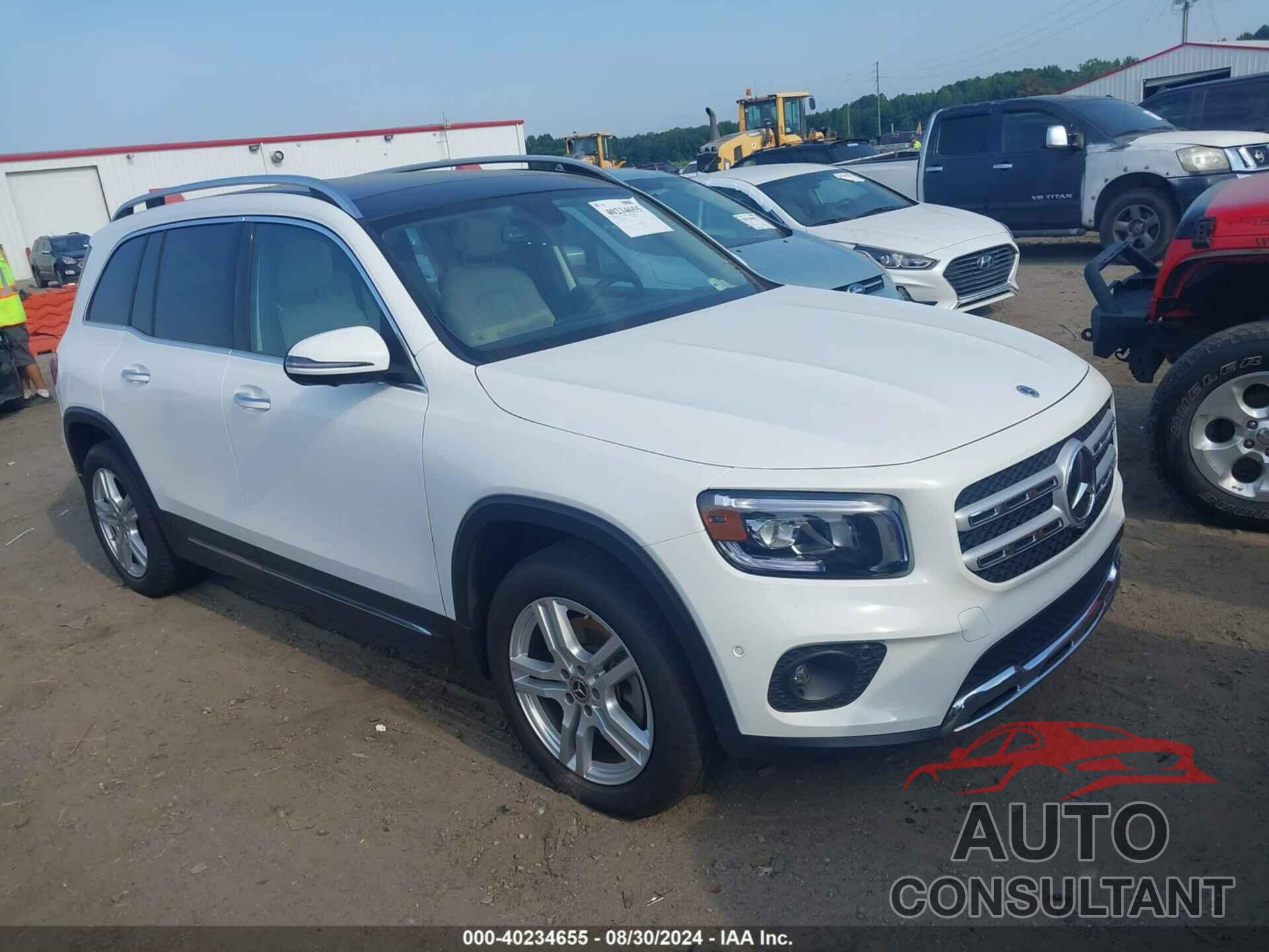 MERCEDES-BENZ GLB 250 2022 - W1N4M4GB0NW257290