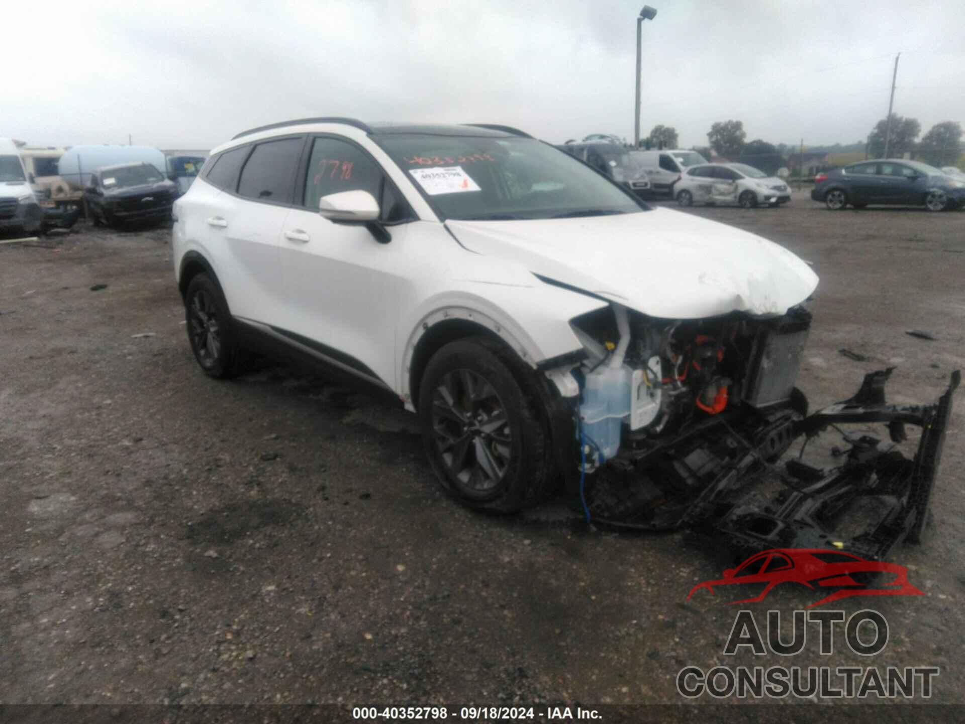 KIA SPORTAGE HYBRID 2023 - KNDPXCAG9P7037573